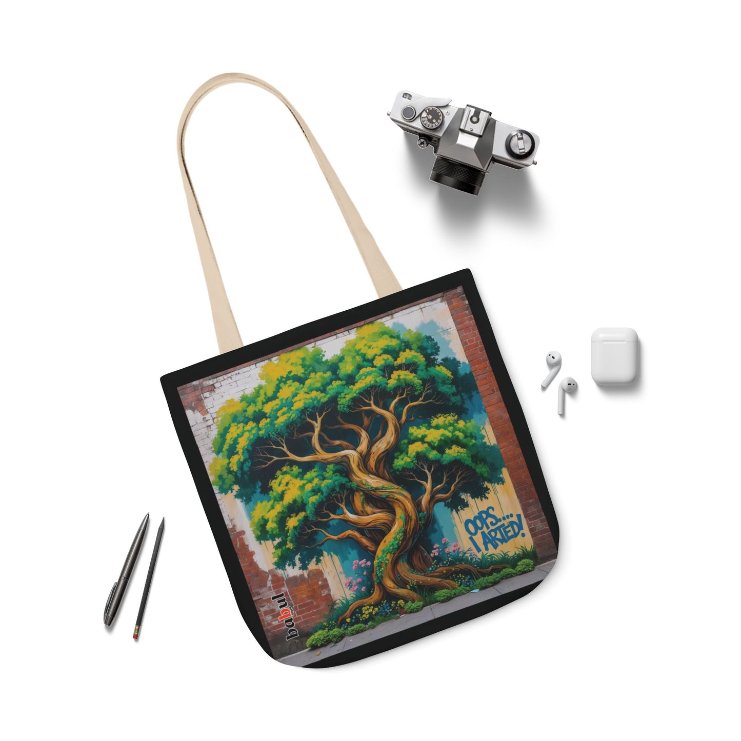 Artistic Surge - Eco-Friendly Canvas Tote Bag - OOPS TREE