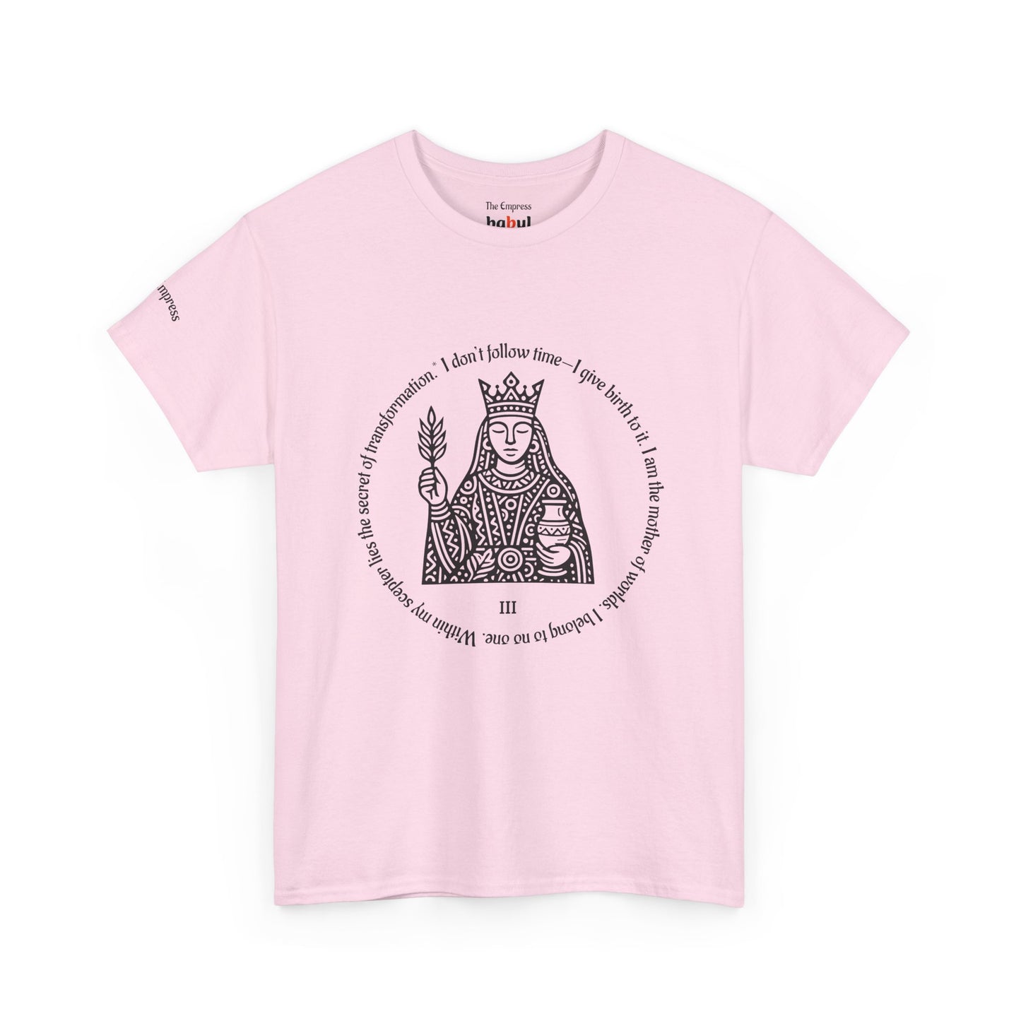 The Empress - ArcanaPop T-Shirt – Where Tarot Magic Meets Pop Art