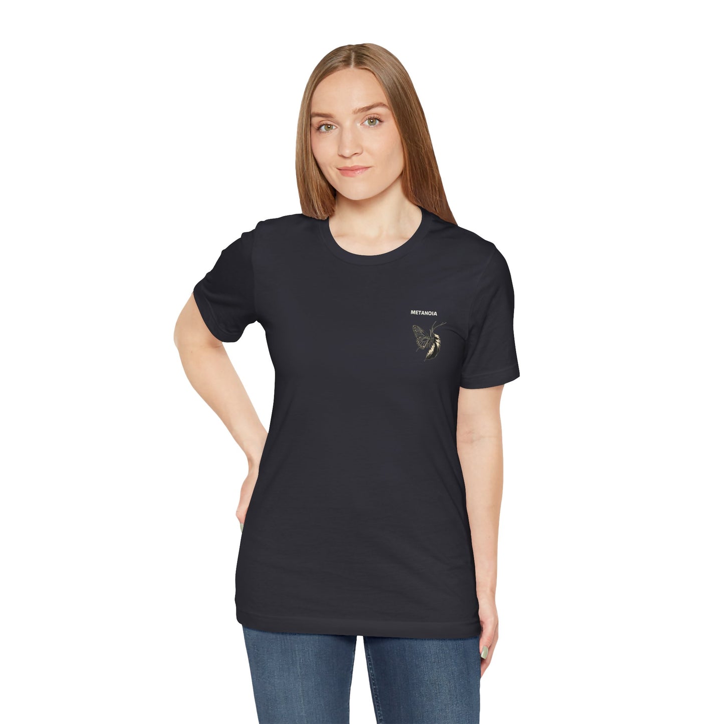 METANOIA T-Shirt – From Silence to Flight (Reverse)