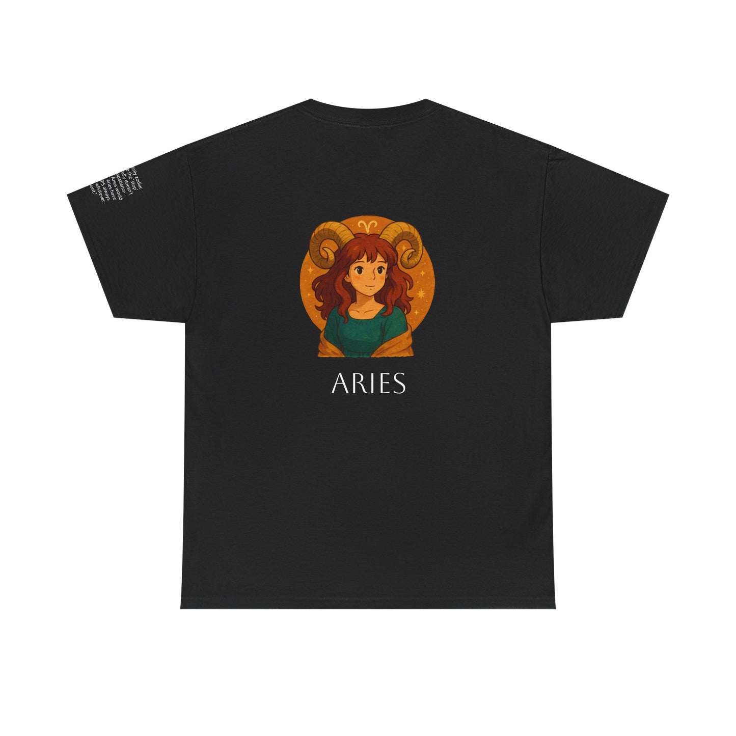 Aries - Dreamy Zodiac T-Shirts – The Magic of the Stars in Ghibli Style