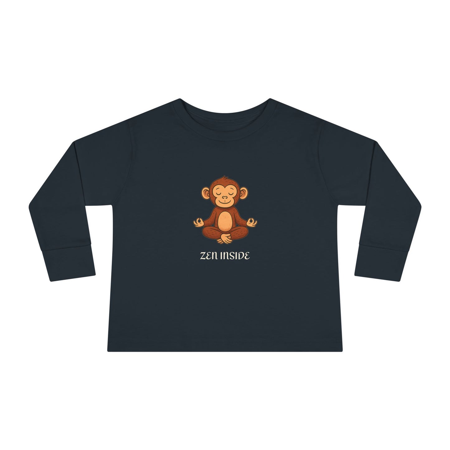 Zen Inside Long Sleeve Tee - MONKEY