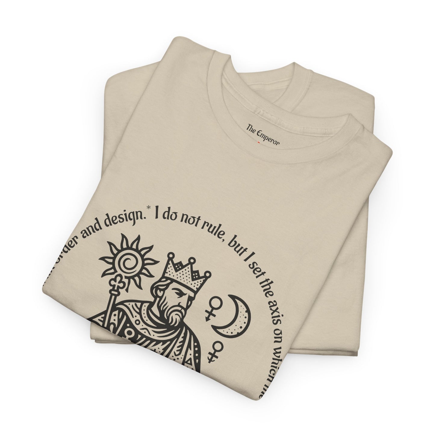 The Emperor - ArcanaPop T-Shirt – Where Tarot Magic Meets Pop Art