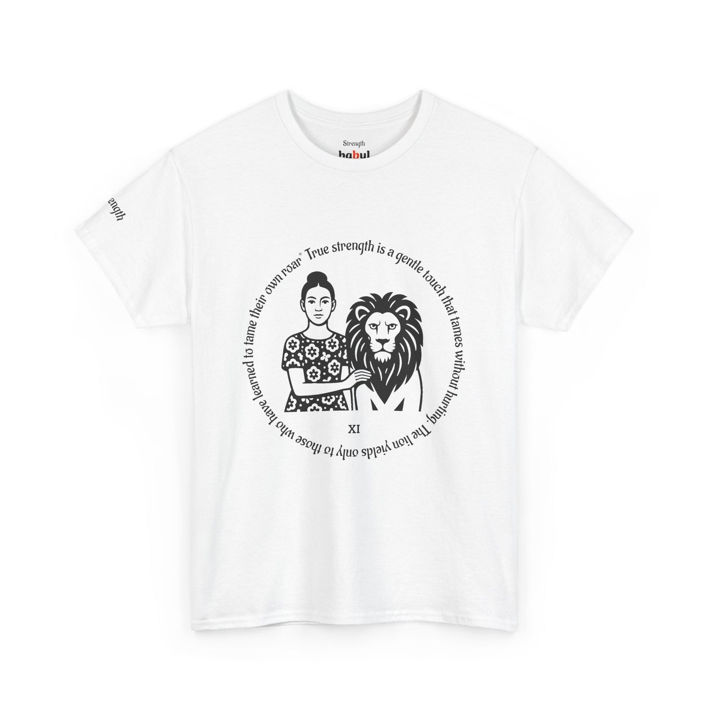 Strength - ArcanaPop T-Shirt – Where Tarot Magic Meets Pop Art