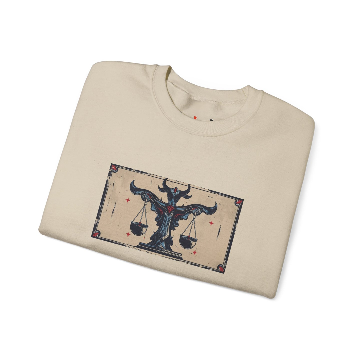 Libra - Gothic Zodiac Blue Sweatshirt