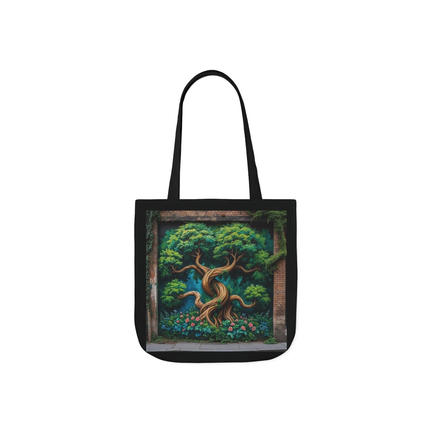 Artistic Surge - Eco-Friendly Canvas Tote Bag - TREE
