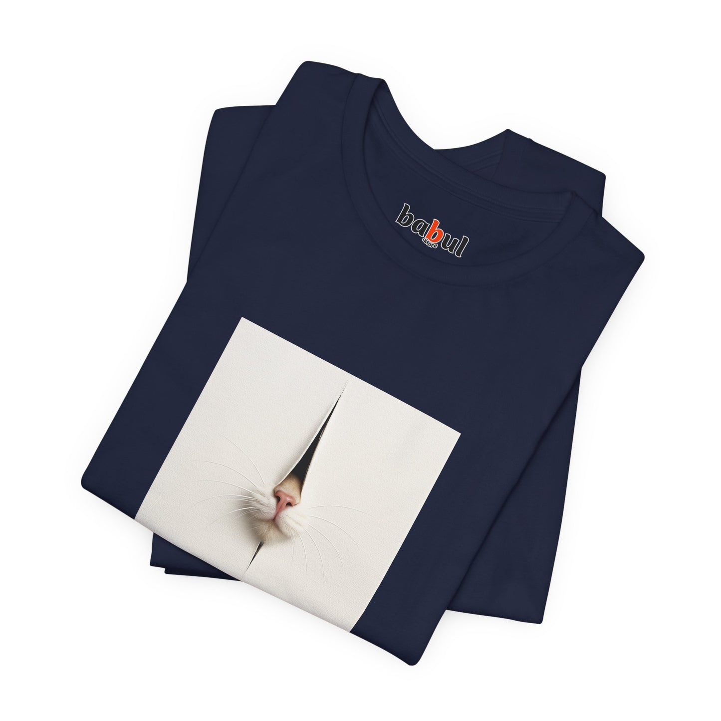 CATART Unisex Jersey Cat T-Shirt - FONTANA - Iconic Painting Reimagined with Cats