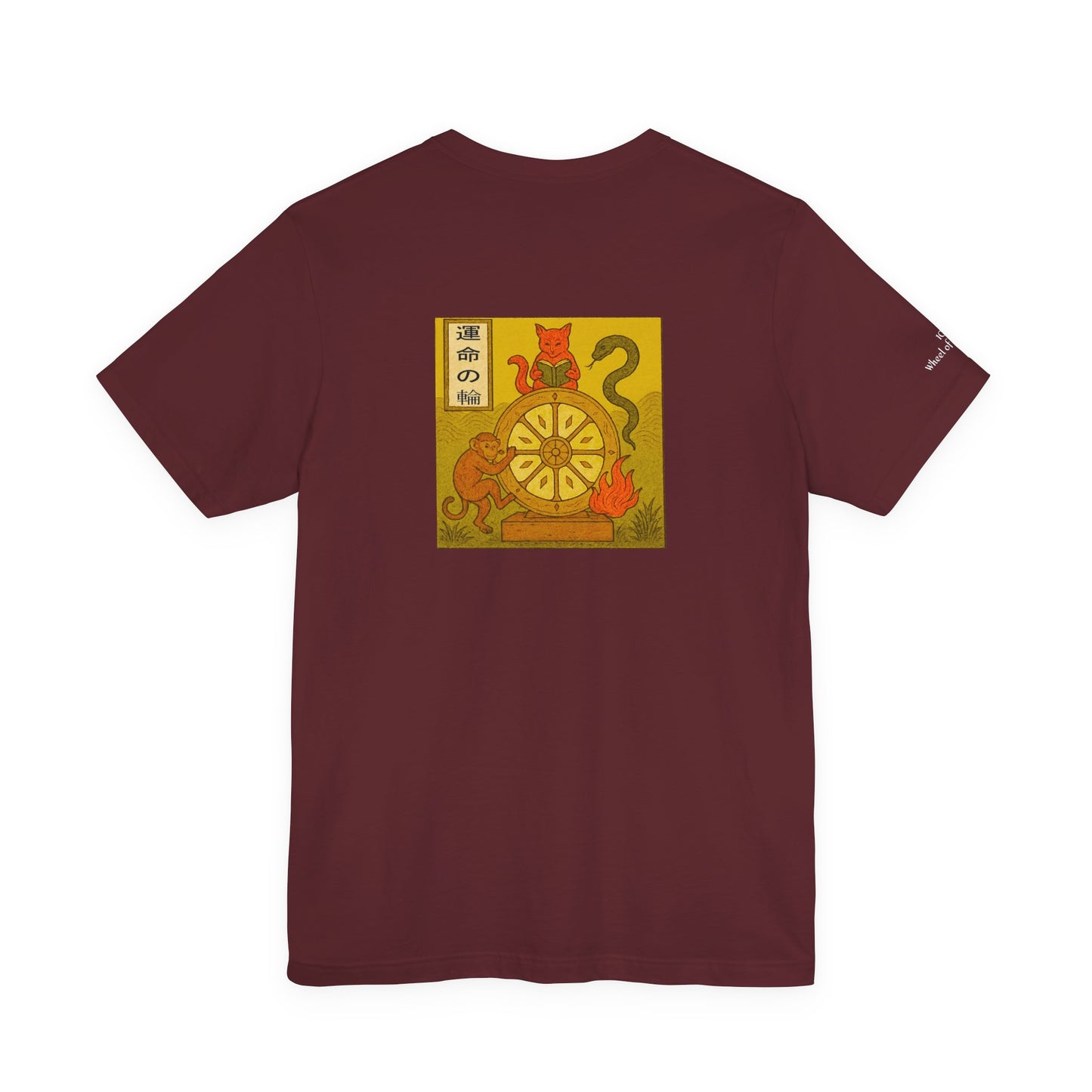 Wheel of Fortune - Tarot in Ukiyo-e Style