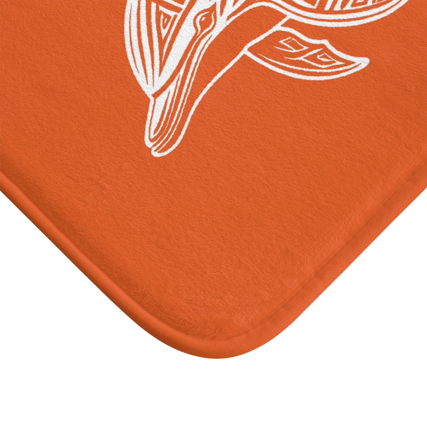 Tribal Bath Mat. Ocean Energy, Tribal Style