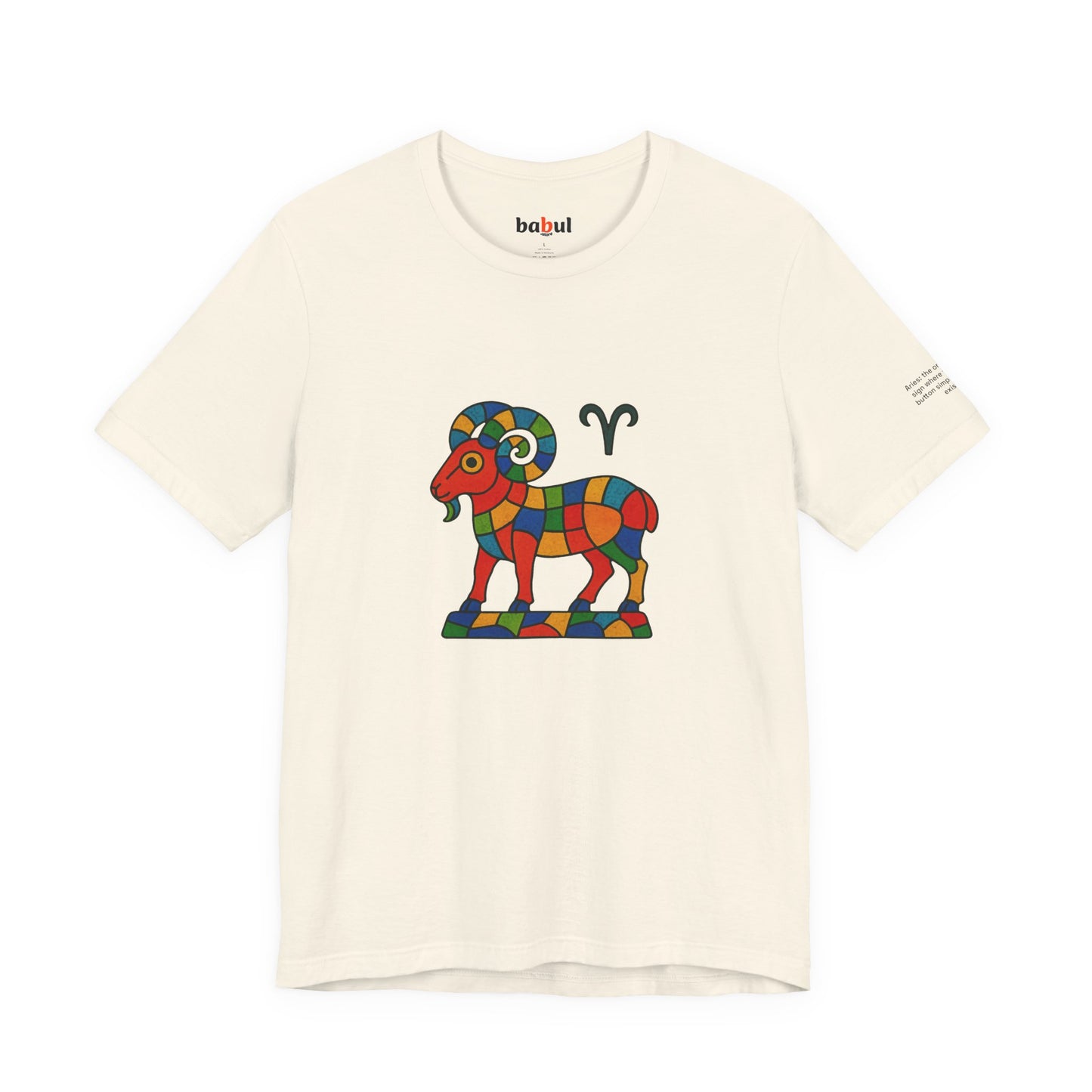 ARIES - T-shirt, The Zodiac Signs According to Saint Phalle