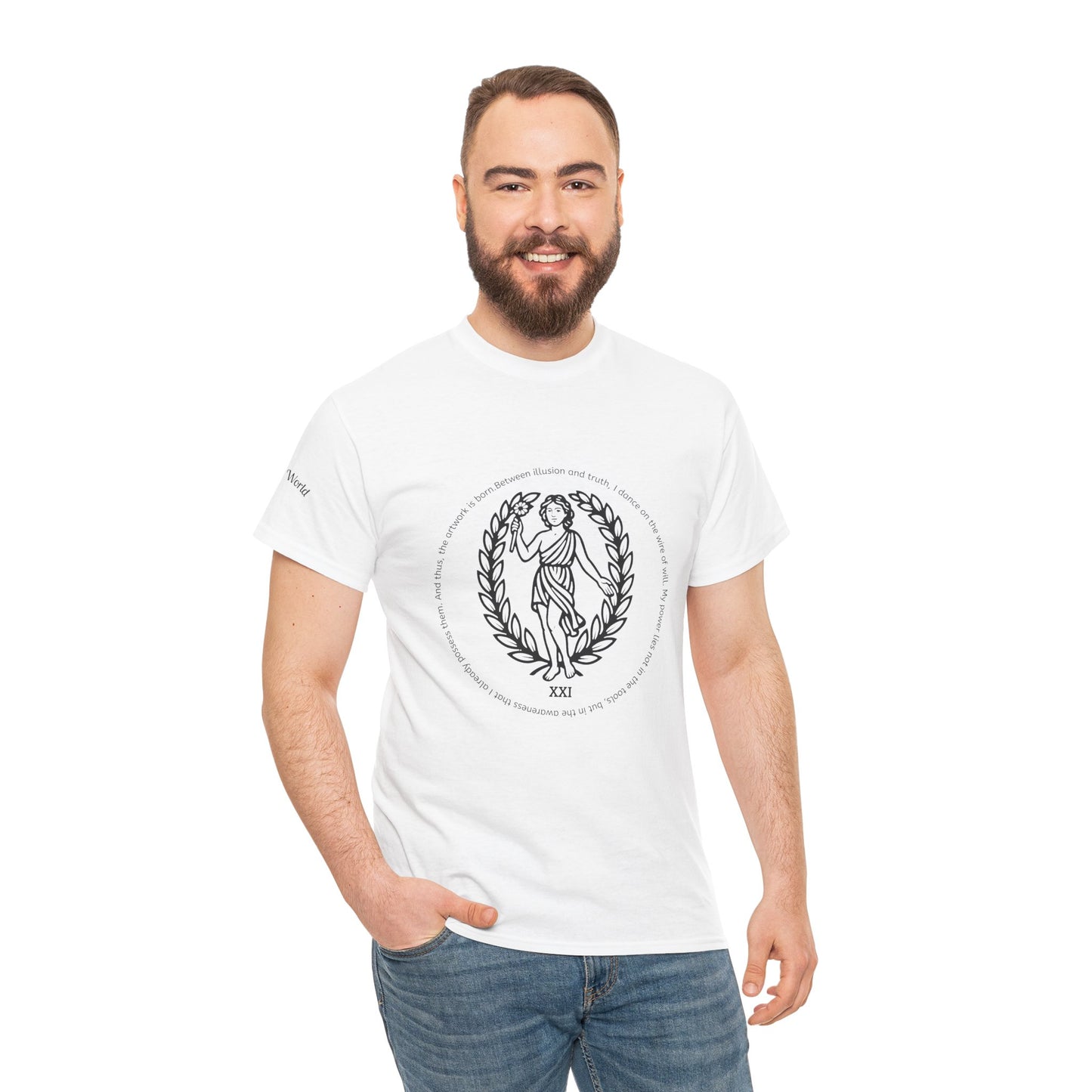 The World - ArcanaPop T-Shirt – Where Tarot Magic Meets Pop Art