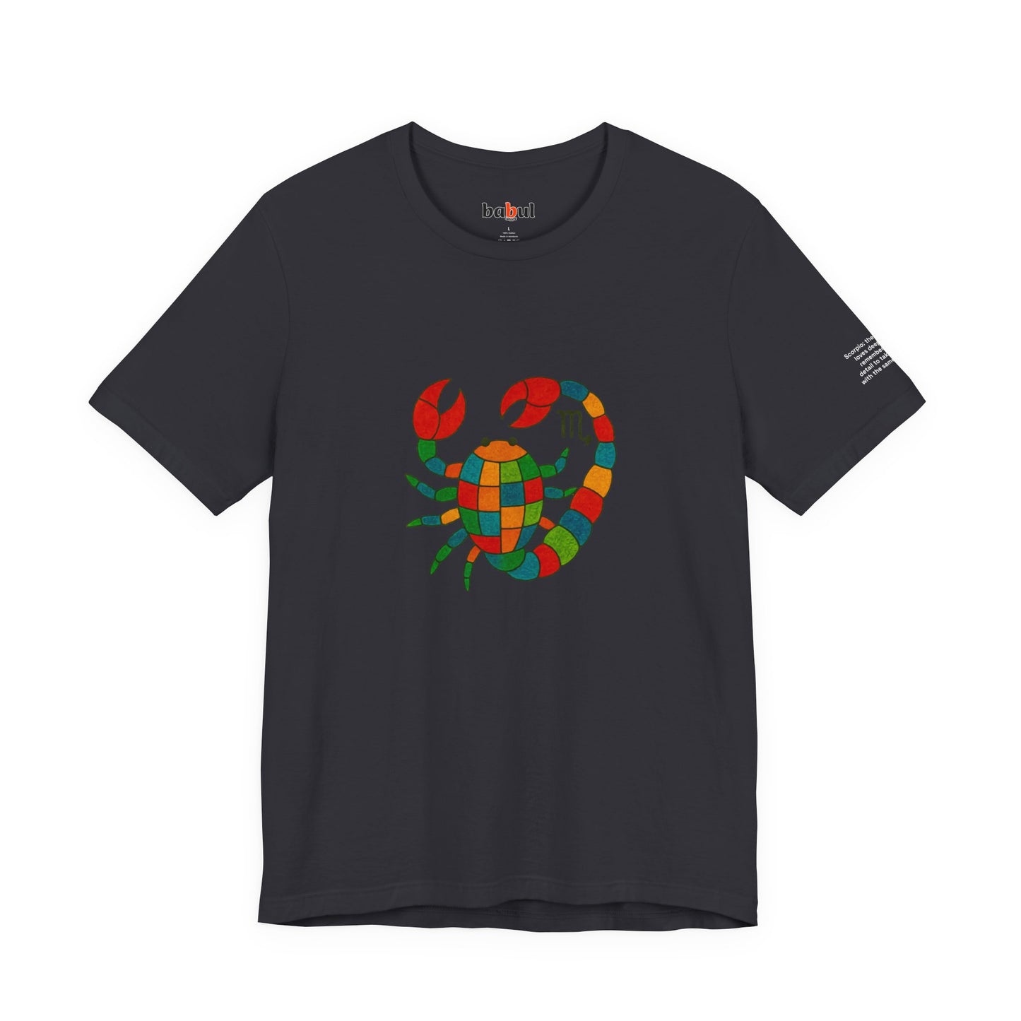 SCORPIO - T-shirt, The Zodiac Signs According to Saint Phalle