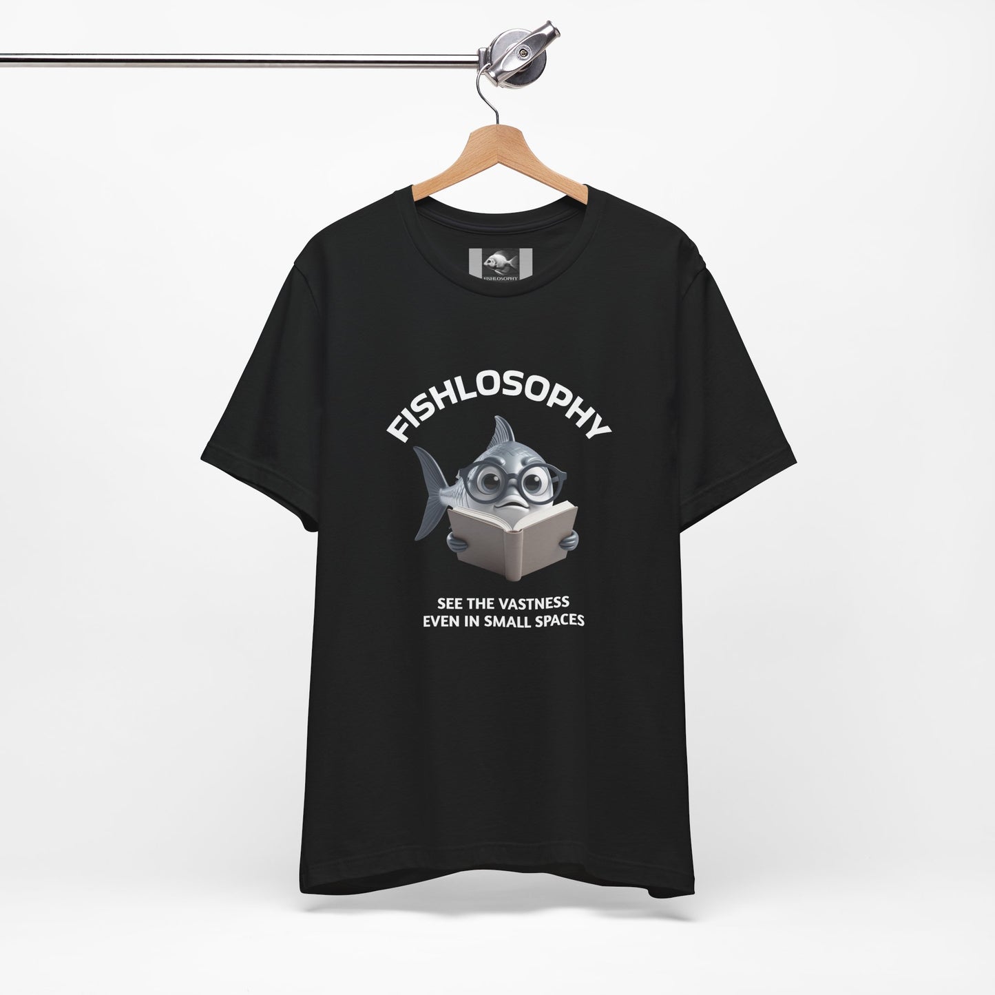 Fishlosophy Unisex Jersey Short Sleeve Tee – See the vastness even in small spaces