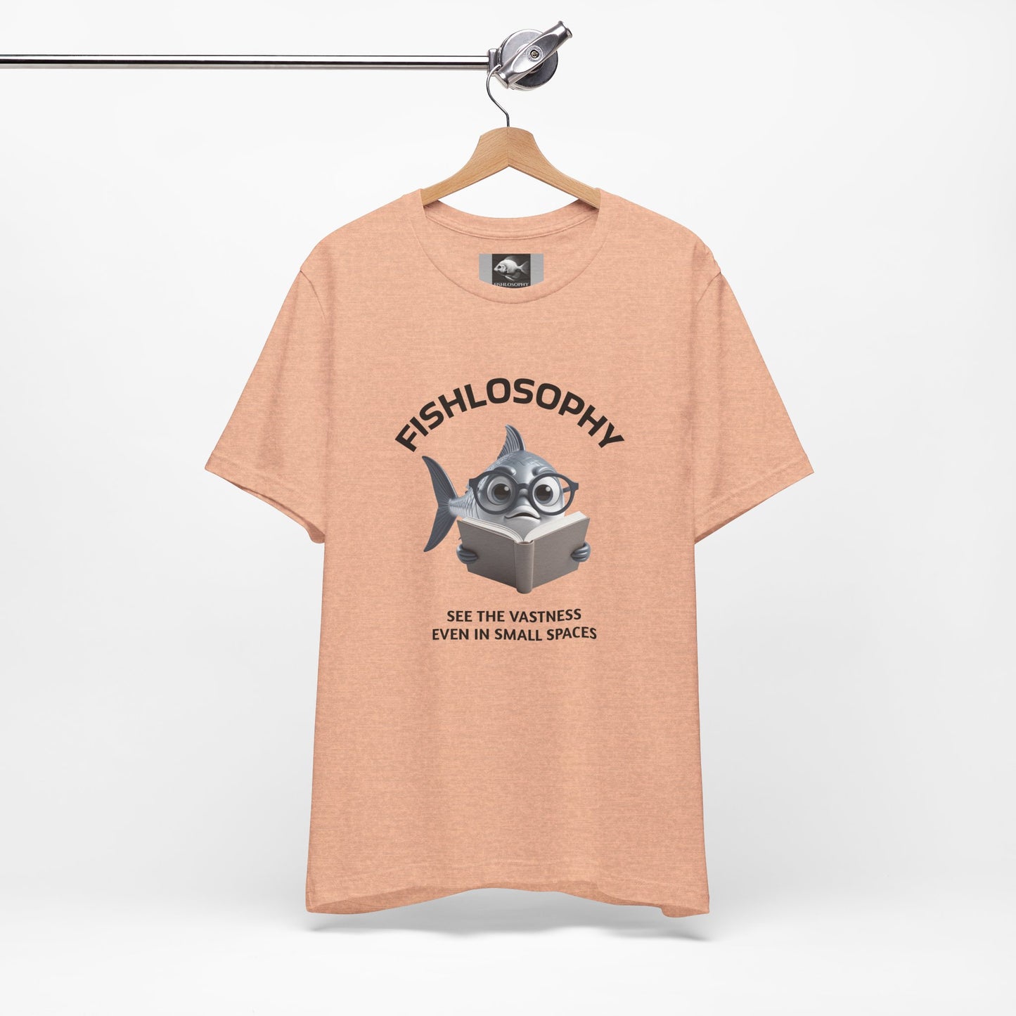 Fishlosophy Unisex Jersey Short Sleeve Tee – See the vastness even in small spaces