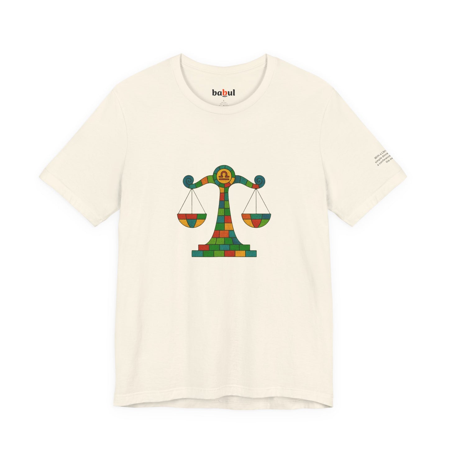 LIBRA - T-shirt, The Zodiac Signs According to Saint Phalle