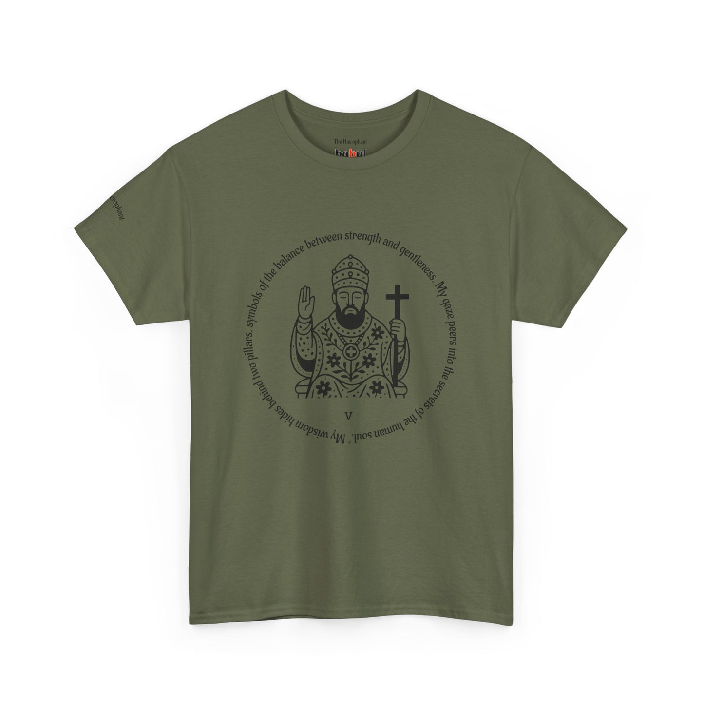 The Hierophant - ArcanaPop T-Shirt – Where Tarot Magic Meets Pop Art