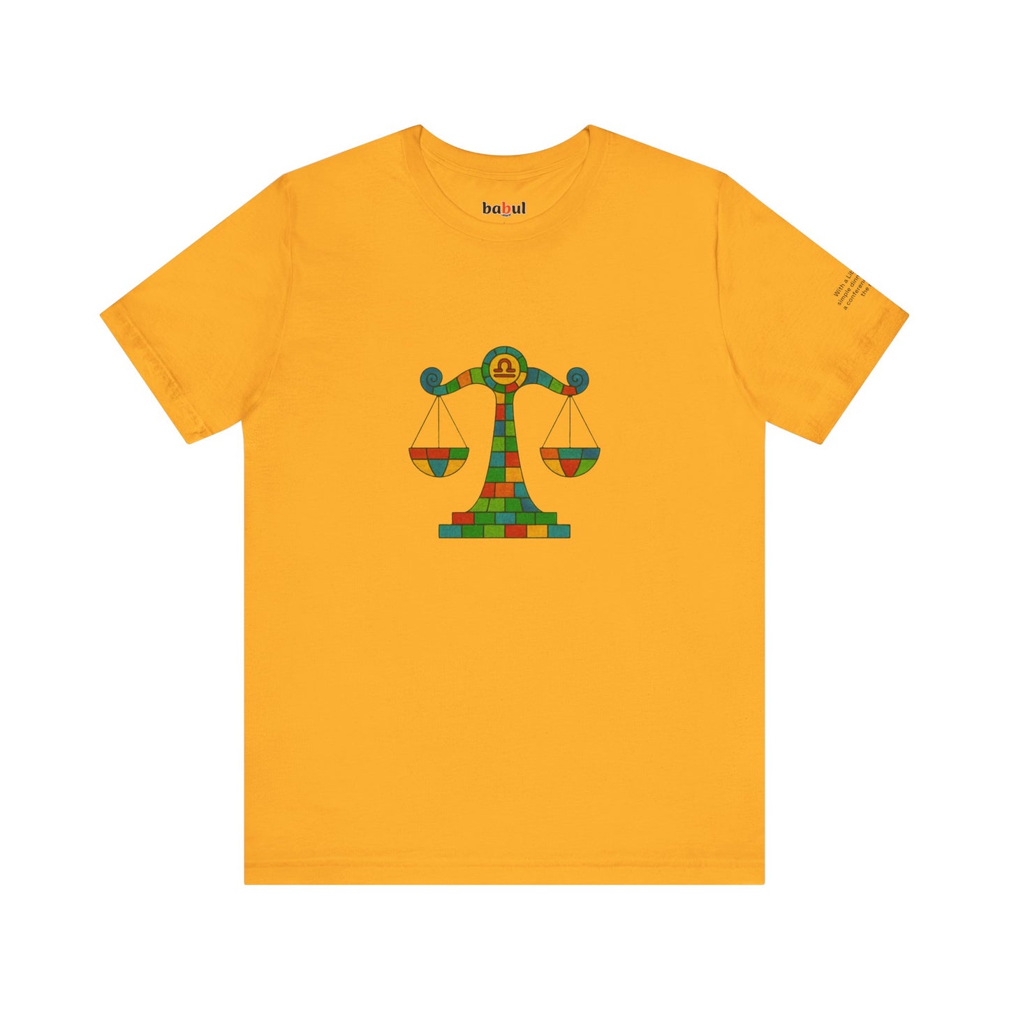 LIBRA - T-shirt, The Zodiac Signs According to Saint Phalle