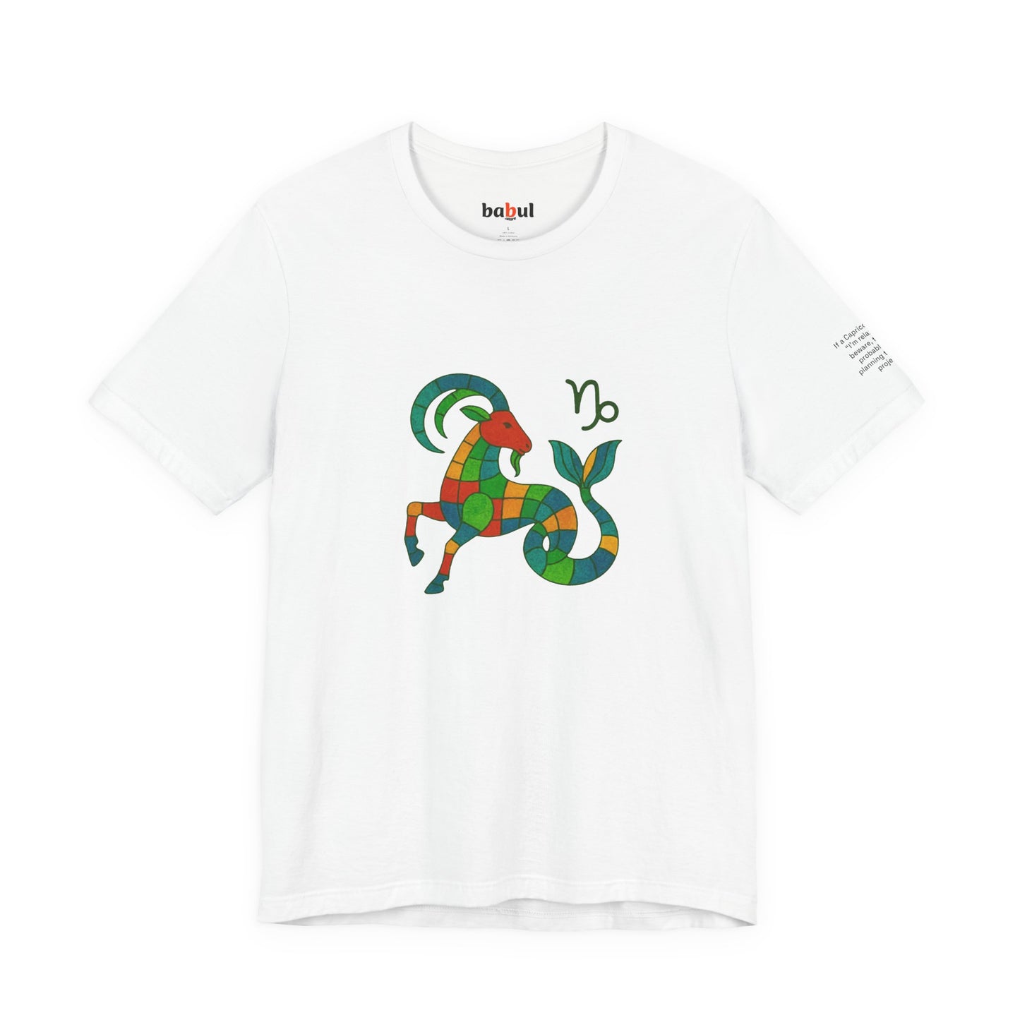 CAPRICORN - T-shirt, The Zodiac Signs According to Saint Phalle