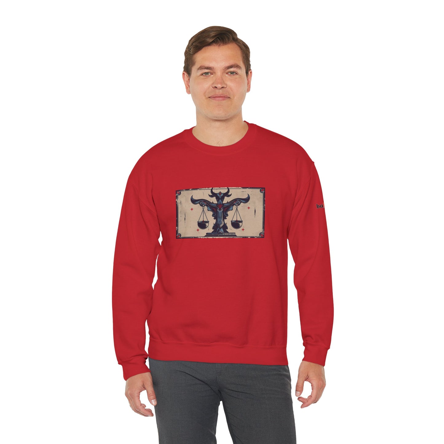 Libra - Gothic Zodiac Blue Sweatshirt