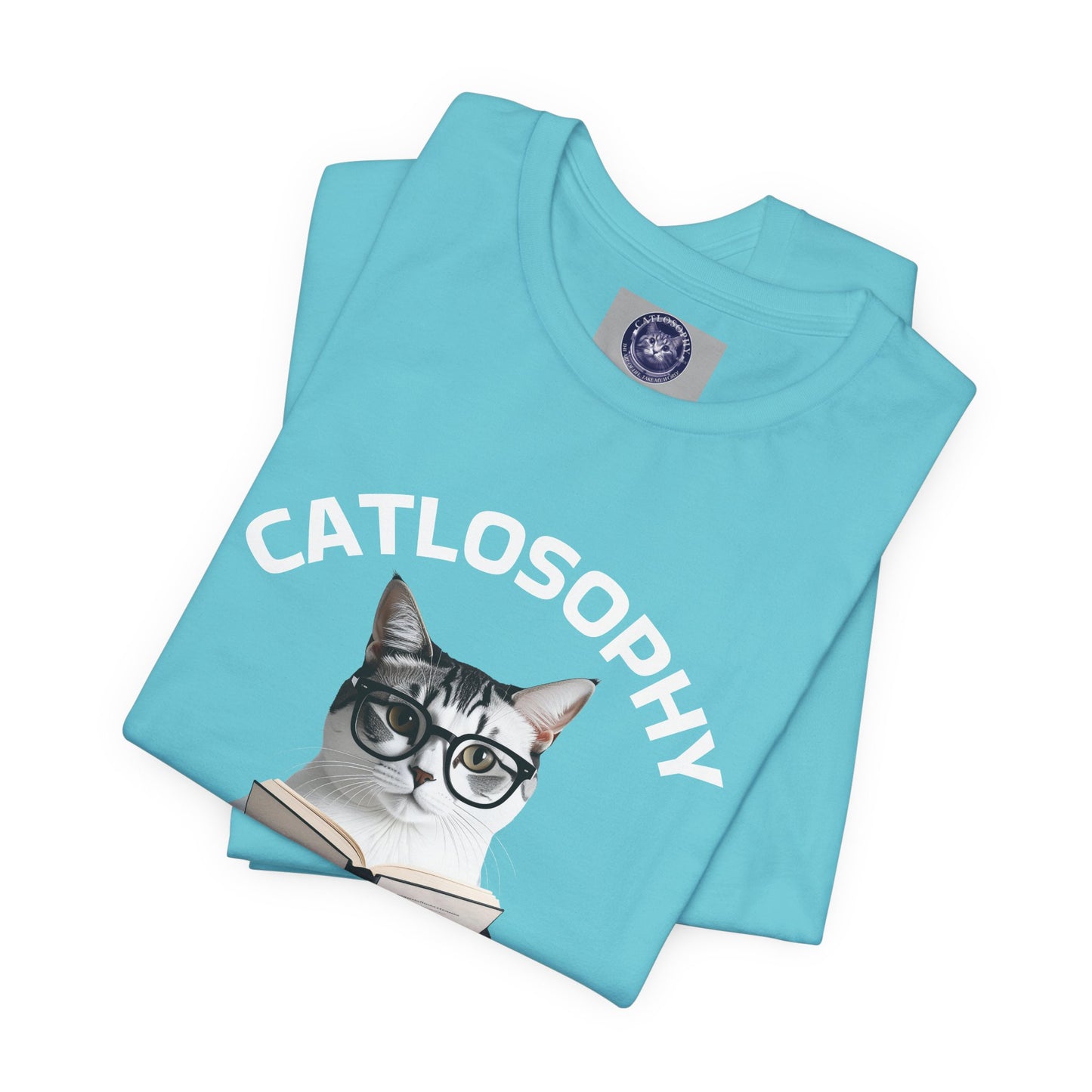Catlosophy Unisex Jersey Short Sleeve Tee – "I am not ignoring you" Design