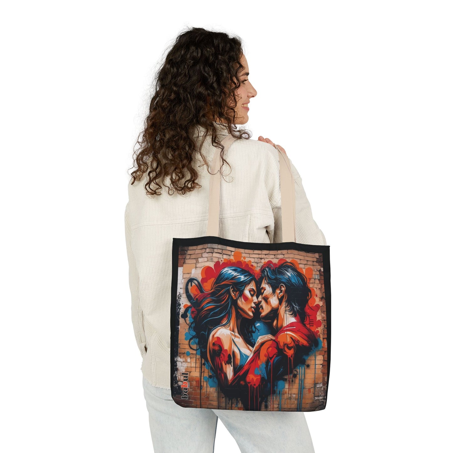 Artistic Surge - Eco-Friendly Canvas Tote Bag - LOVERS