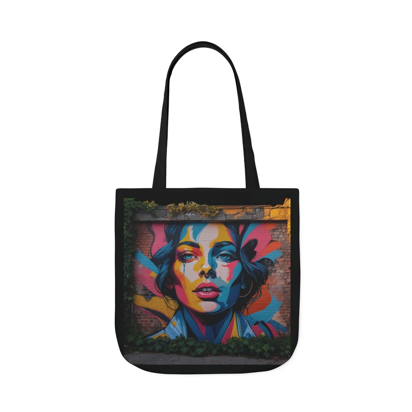 Artistic Surge - Eco-Friendly Canvas Tote Bag - FEMALE FACE