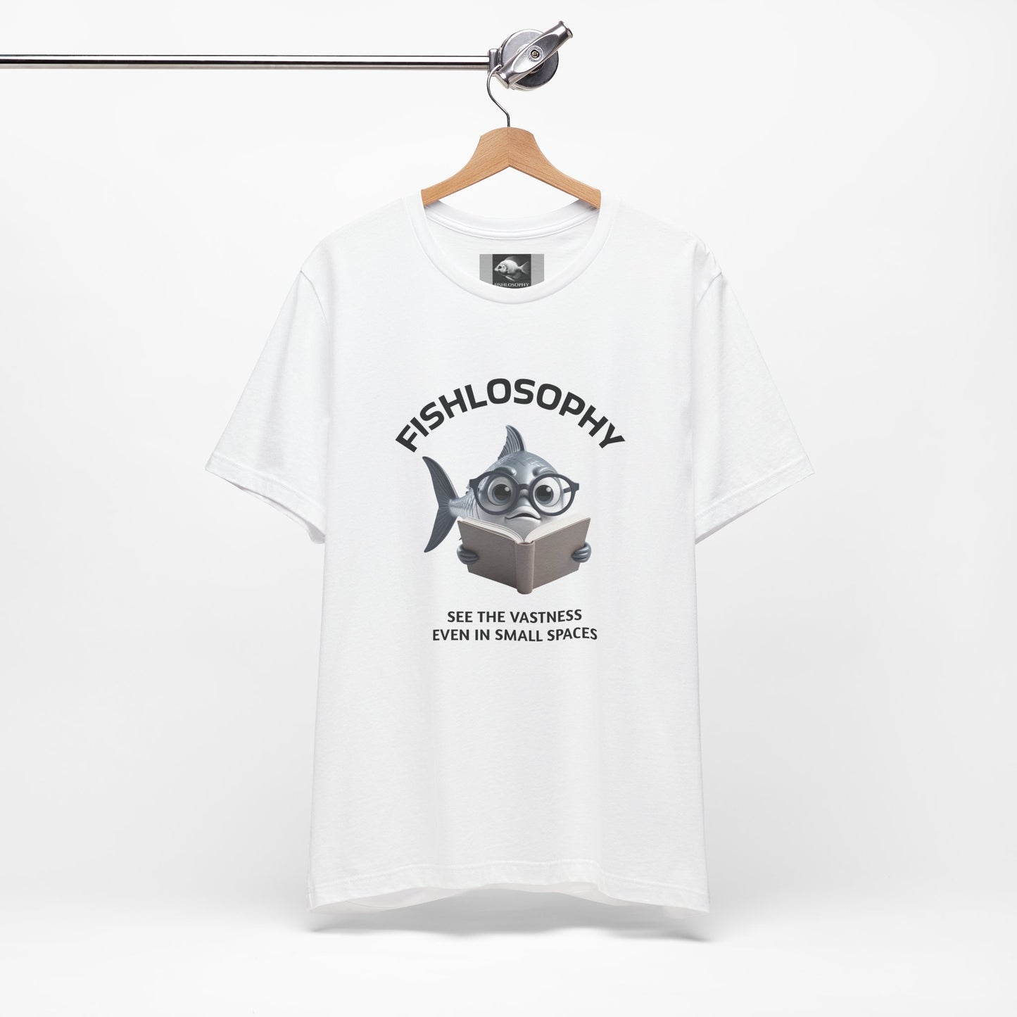 Fishlosophy Unisex Jersey Short Sleeve Tee – See the vastness even in small spaces