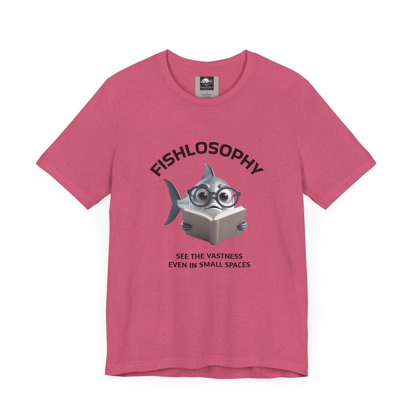 Fishlosophy Unisex Jersey Short Sleeve Tee – See the vastness even in small spaces