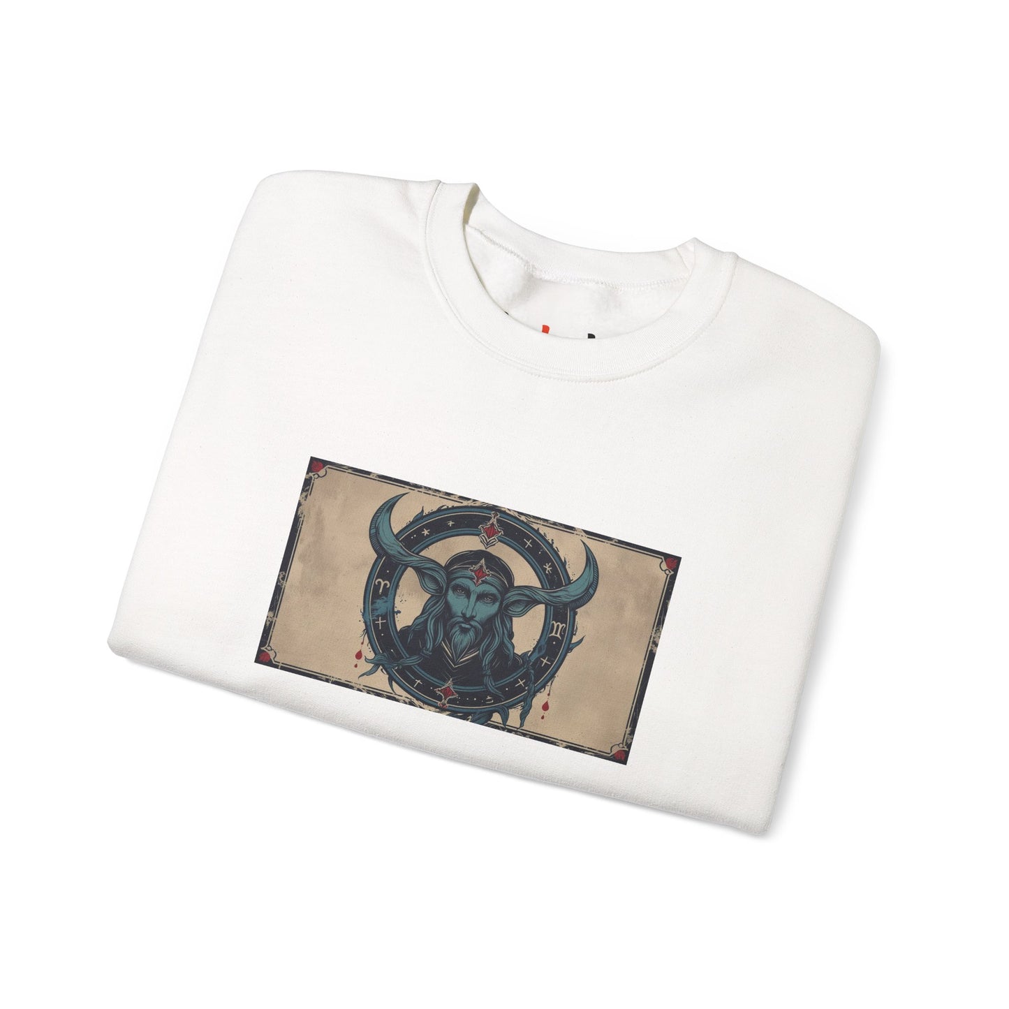 Capricorn - Gothic Zodiac Blue Sweatshirt