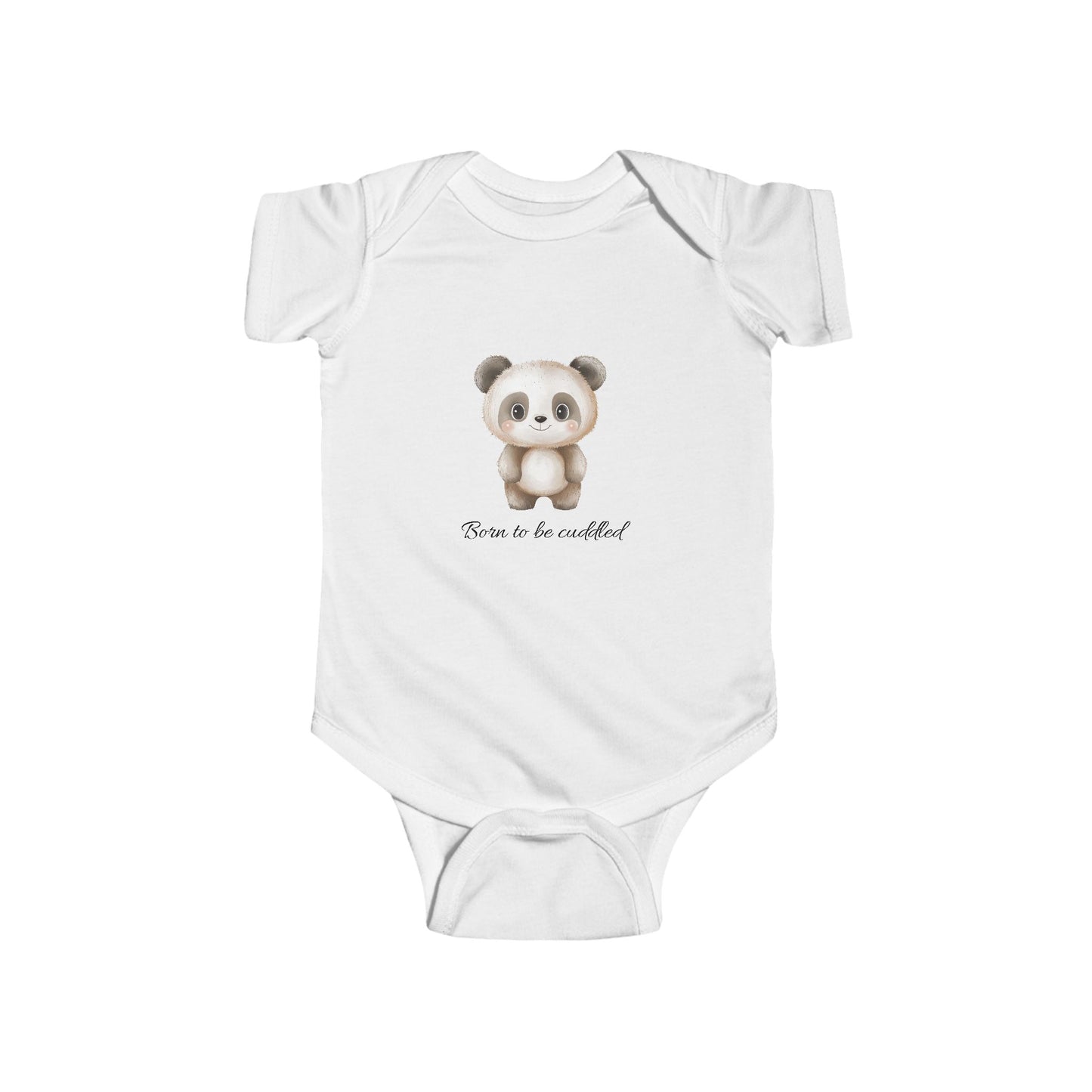 Adorable Baby Bodysuit with Panda Design
