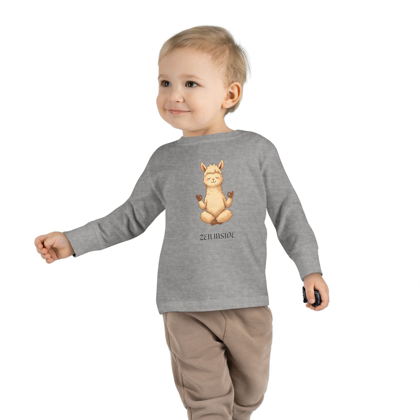 Zen Inside Long Sleeve Tee - ALPACA