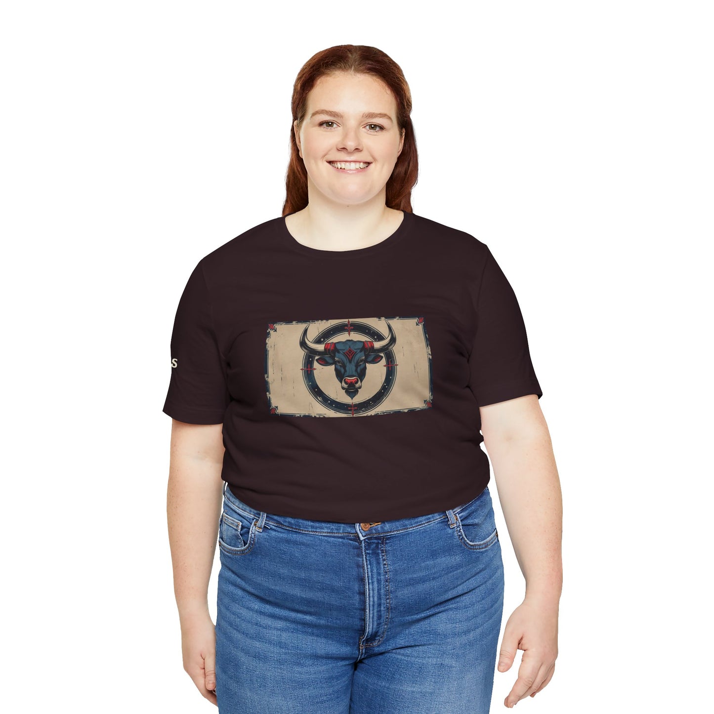 Taurus - Gothic Zodiac T-Shirt. Zodiac in the Shadows