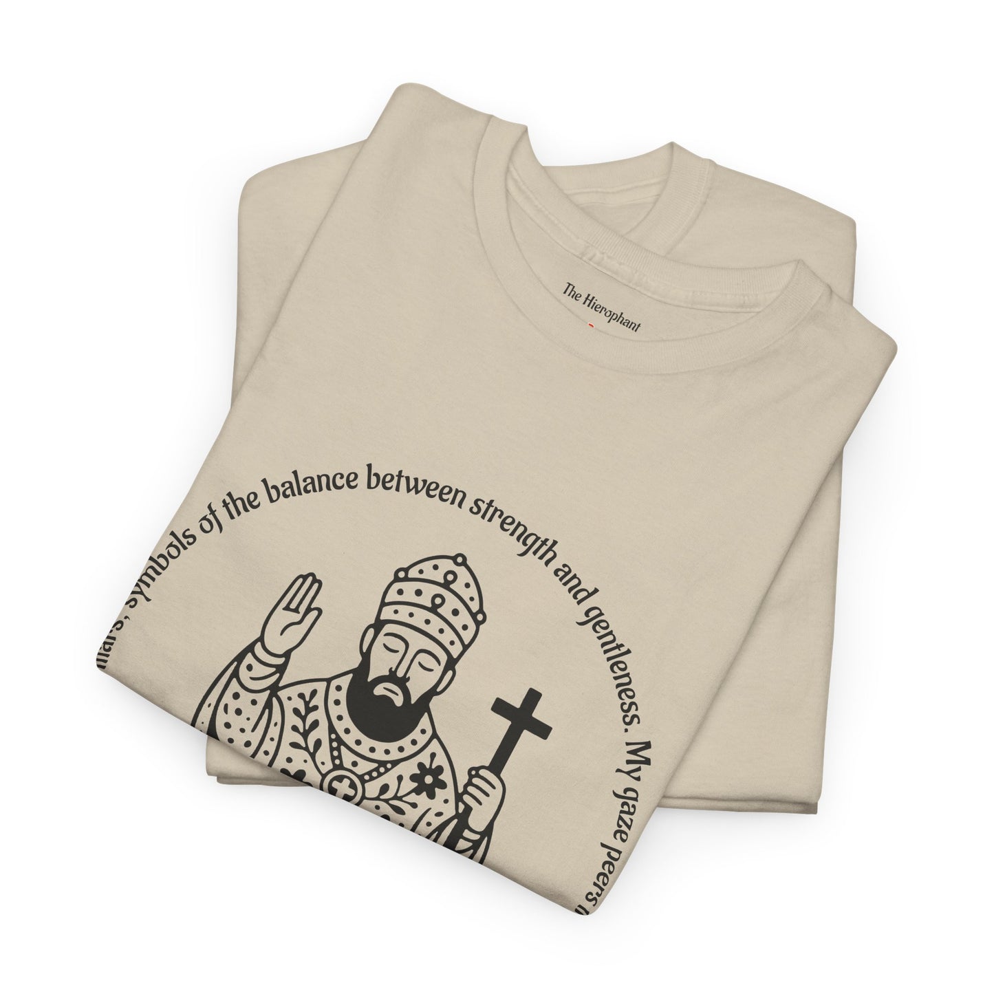 The Hierophant - ArcanaPop T-Shirt – Where Tarot Magic Meets Pop Art