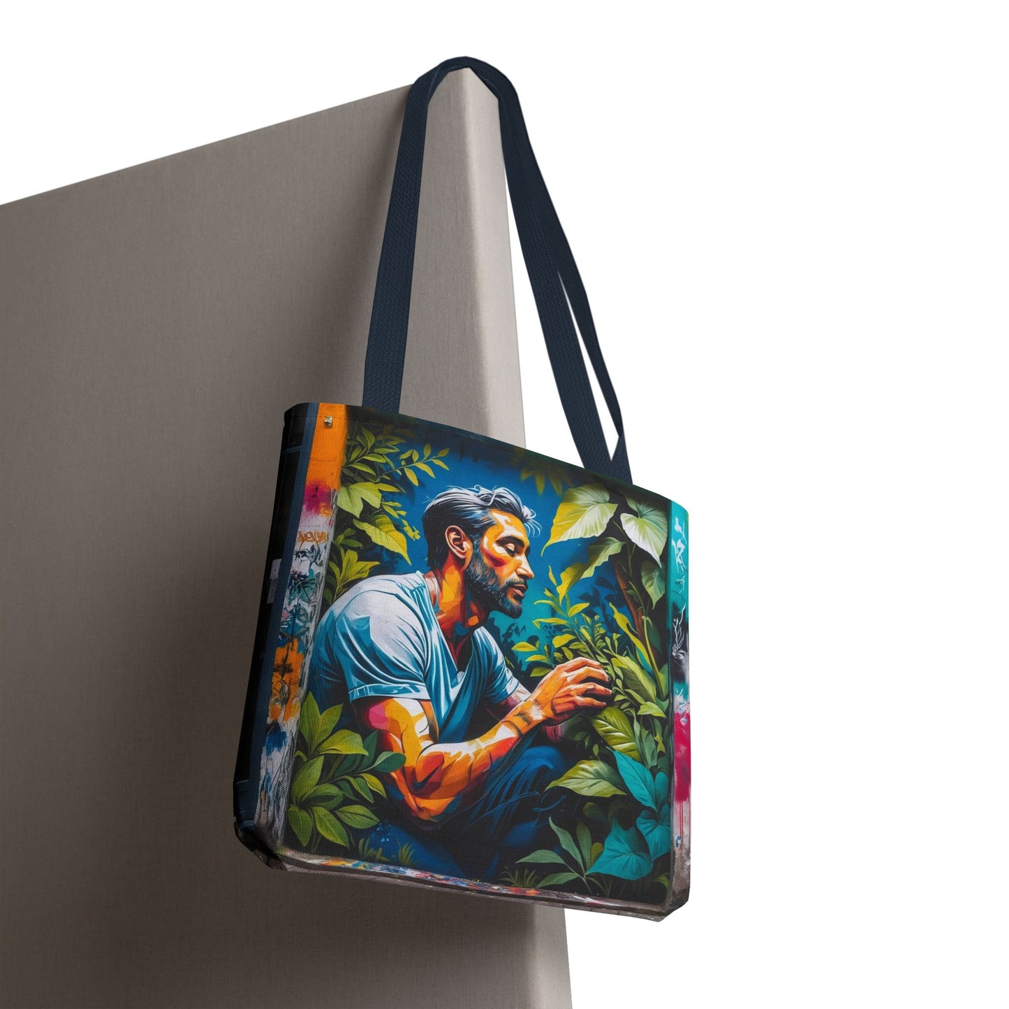Artistic Surge - Eco-Friendly Canvas Tote Bag - LOVE FOR NATURE