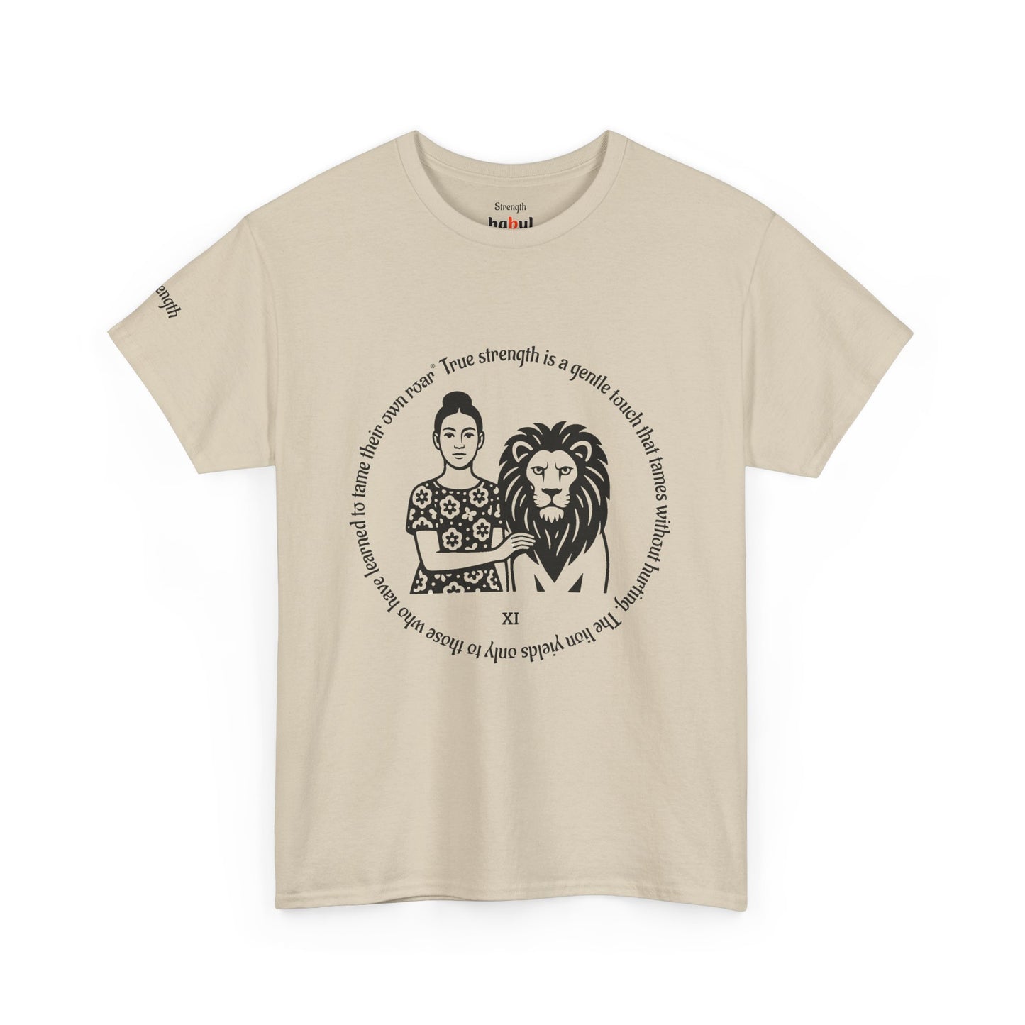 Strength - ArcanaPop T-Shirt – Where Tarot Magic Meets Pop Art