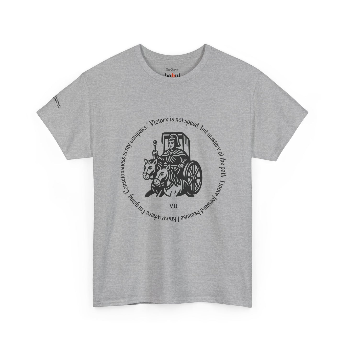 The Chariot - ArcanaPop T-Shirt – Where Tarot Magic Meets Pop Art