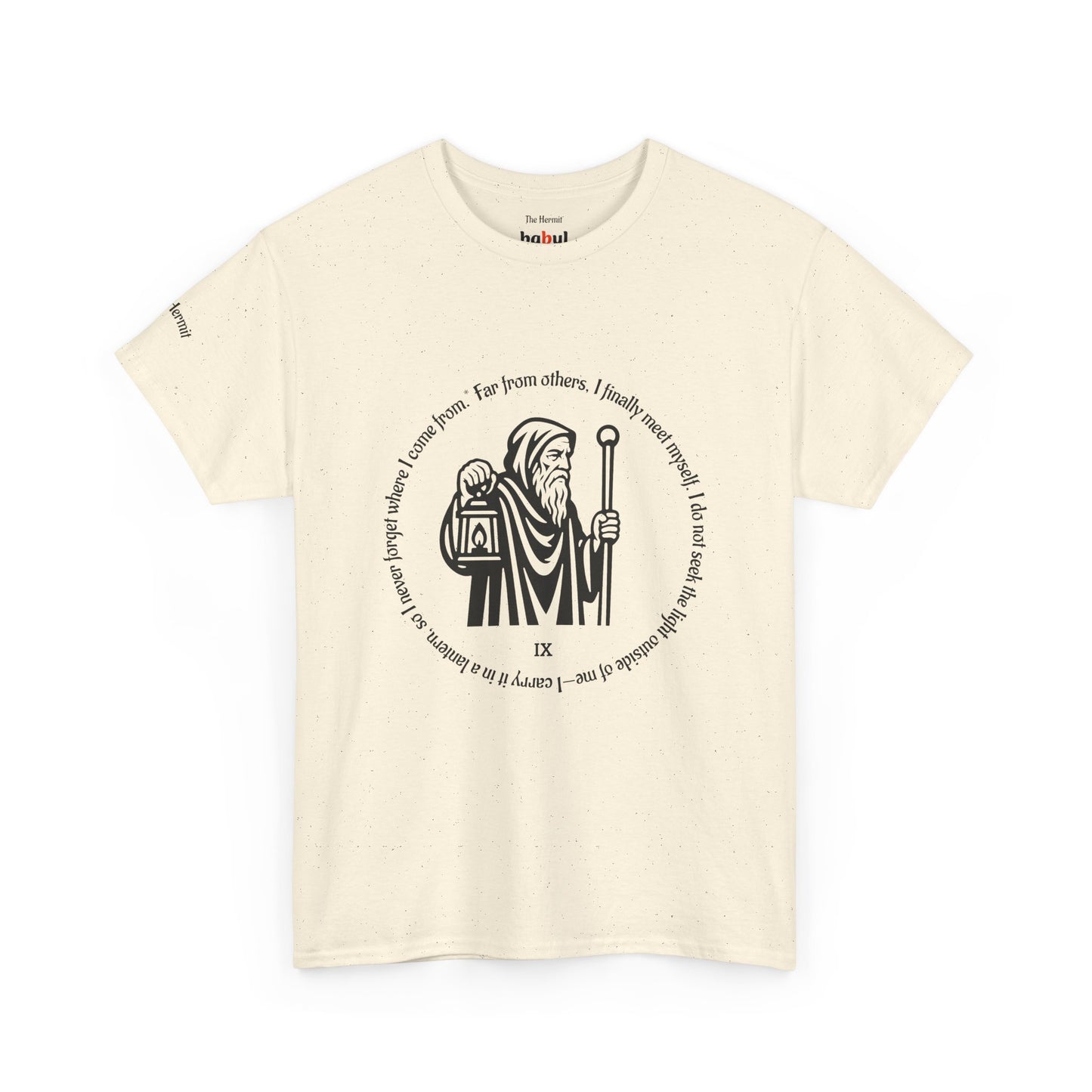 The Hermit - ArcanaPop T-Shirt – Where Tarot Magic Meets Pop Art