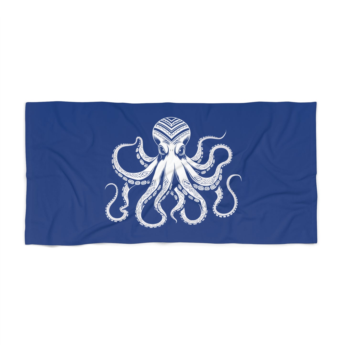 Tribal Waves Beach Towel - OCTOPUS