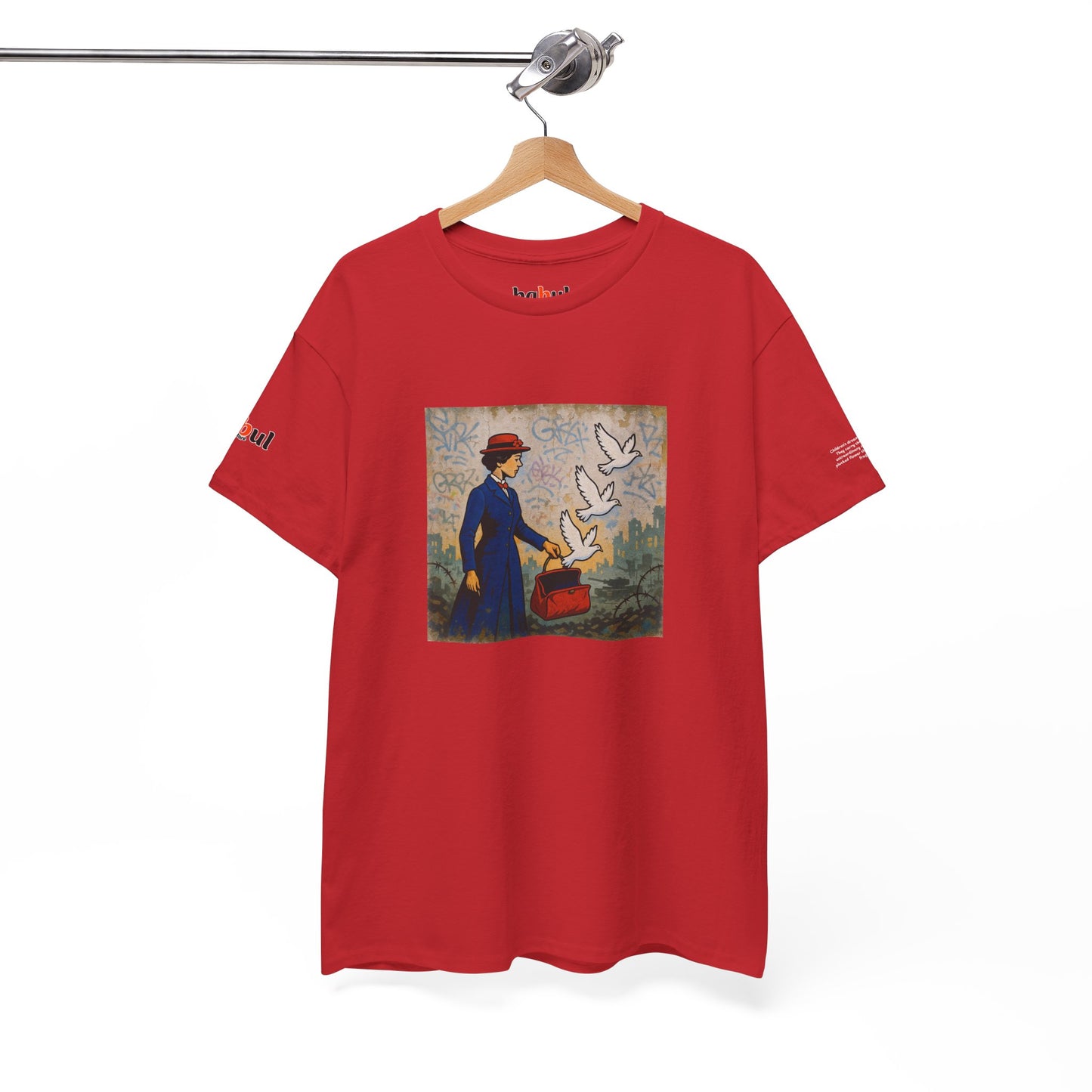 Rebel Graphic Tee - Unisex Heavy Cotton T-Shirt for the Wild at Heart. Rebel Tees, Born to Be Worn