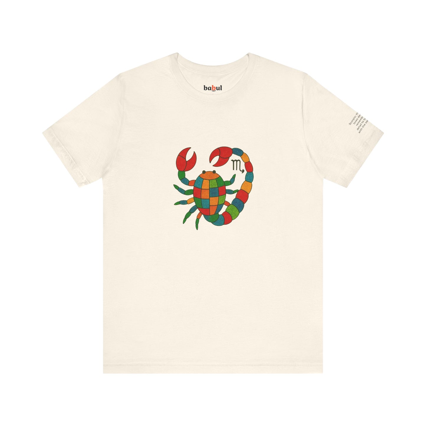 SCORPIO - T-shirt, The Zodiac Signs According to Saint Phalle