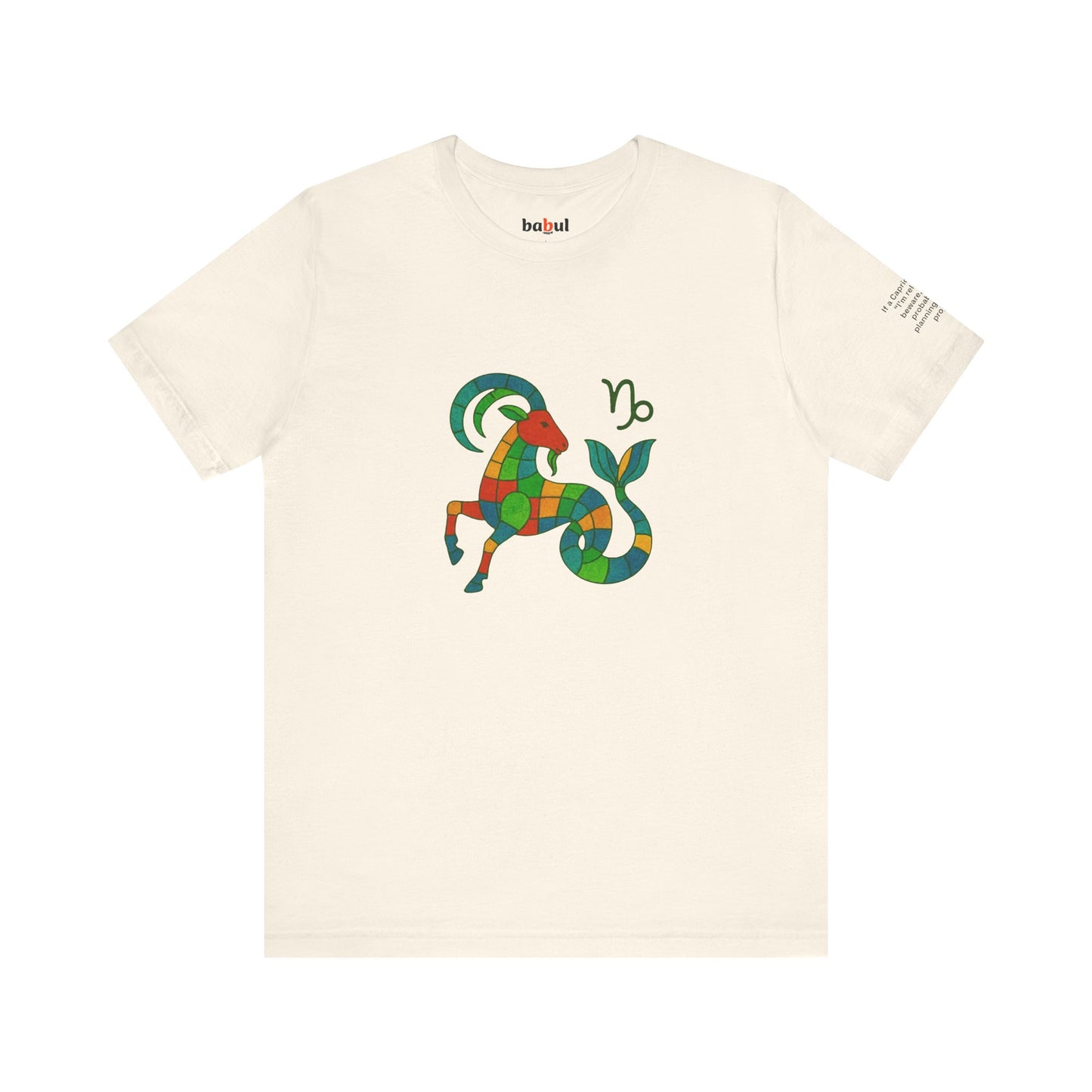 CAPRICORN - T-shirt, The Zodiac Signs According to Saint Phalle
