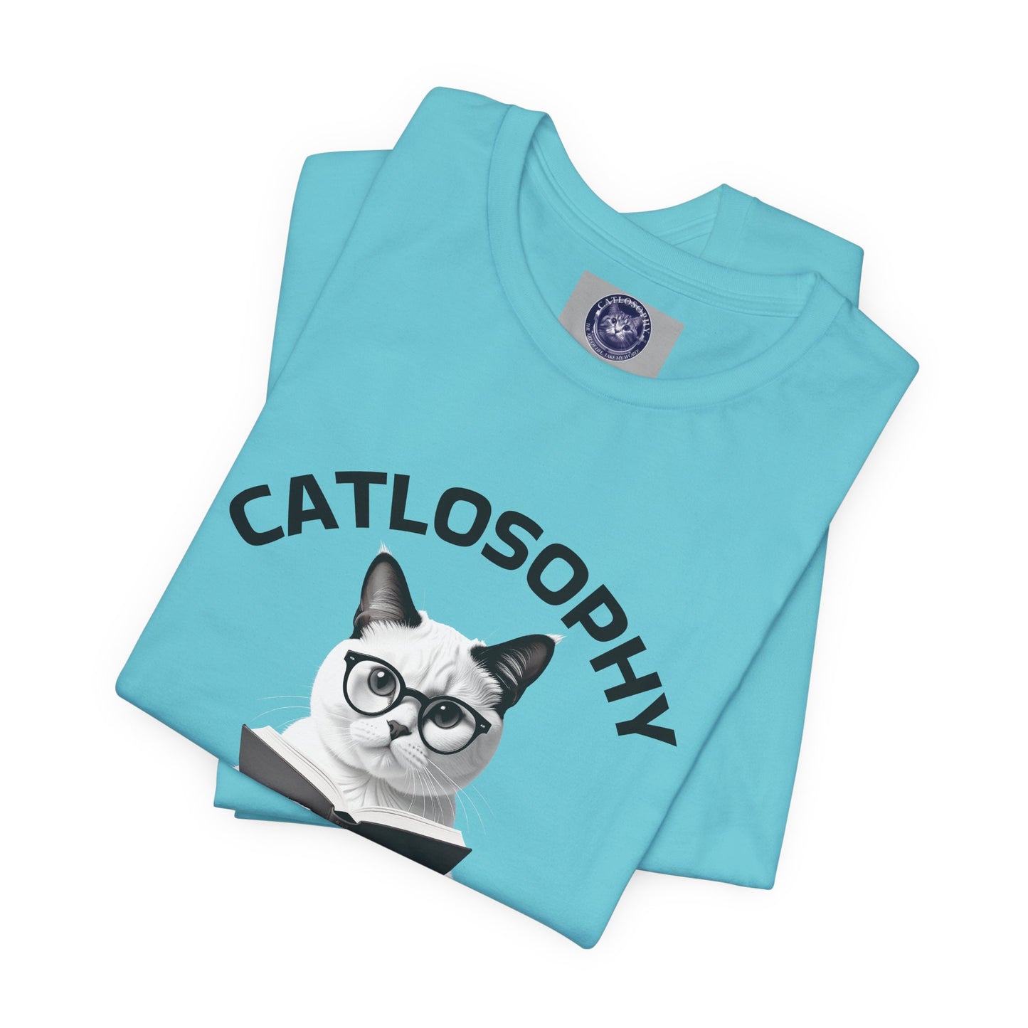 Catlosophy Unisex Jersey Short Sleeve Tee – "Resting isn't Lazy" Design