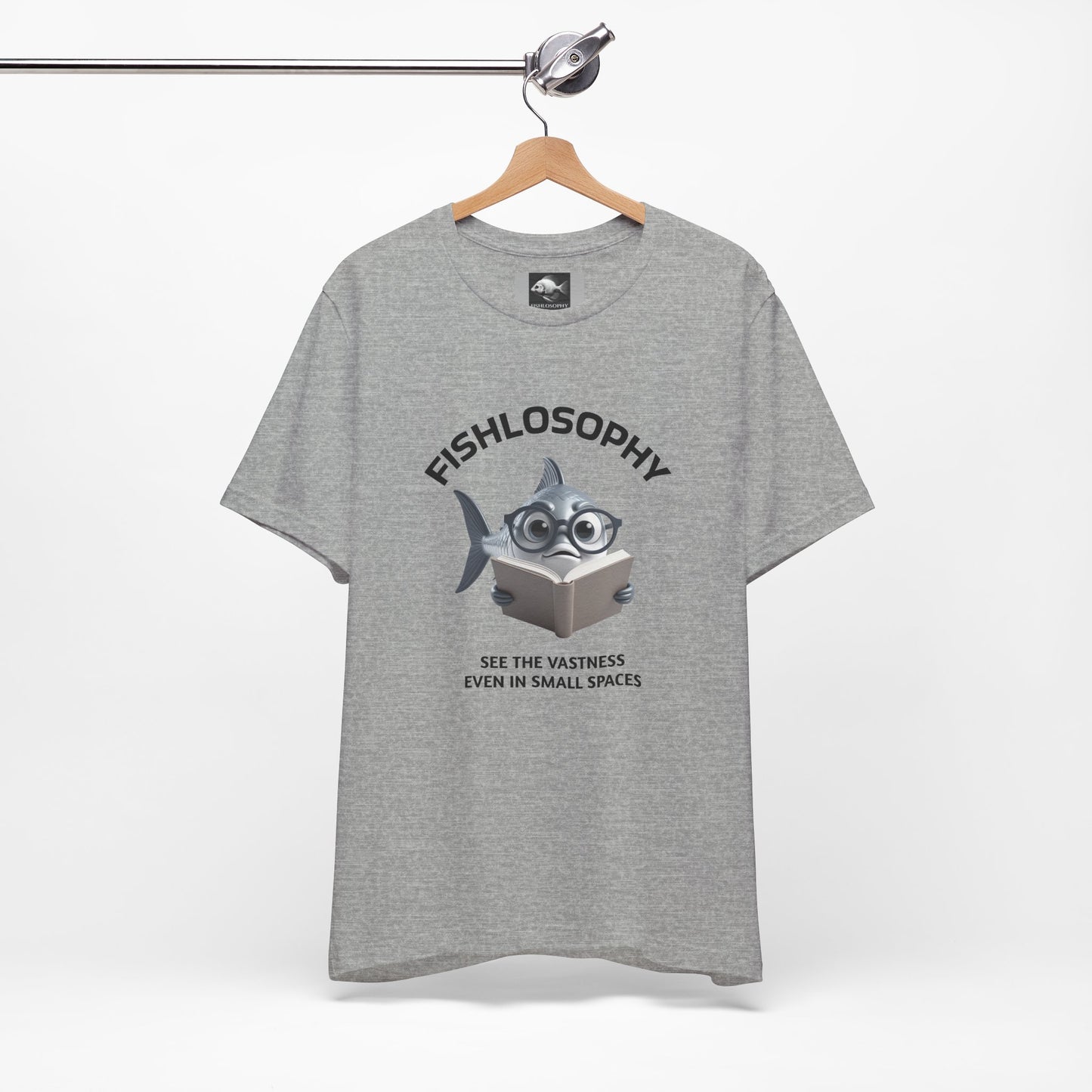 Fishlosophy Unisex Jersey Short Sleeve Tee – See the vastness even in small spaces