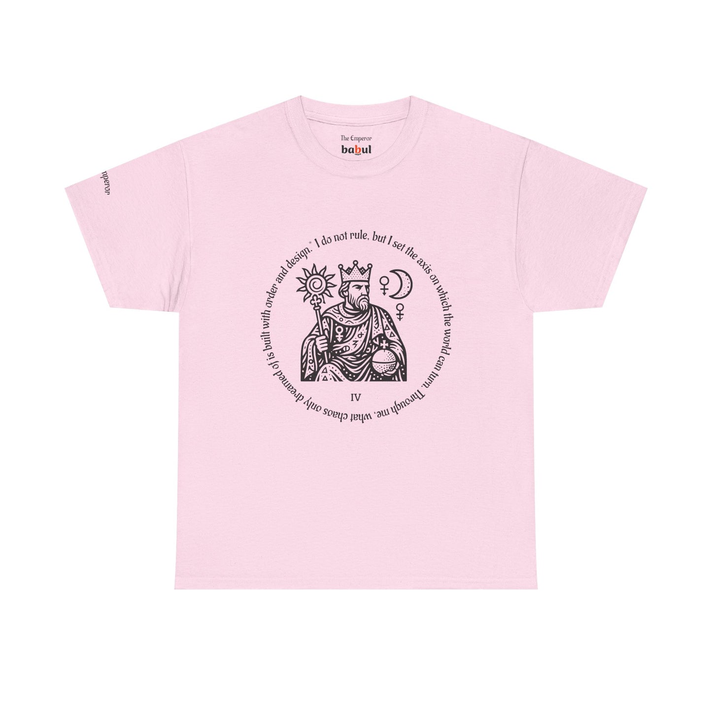The Emperor - ArcanaPop T-Shirt – Where Tarot Magic Meets Pop Art