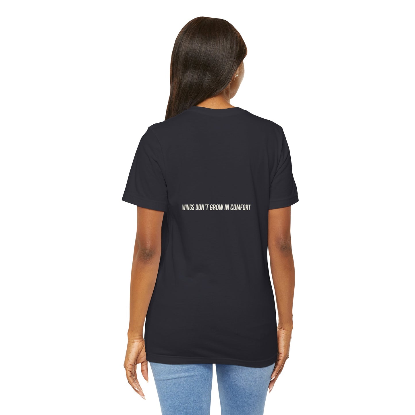 METANOIA T-Shirt – From Silence to Flight (Reverse)