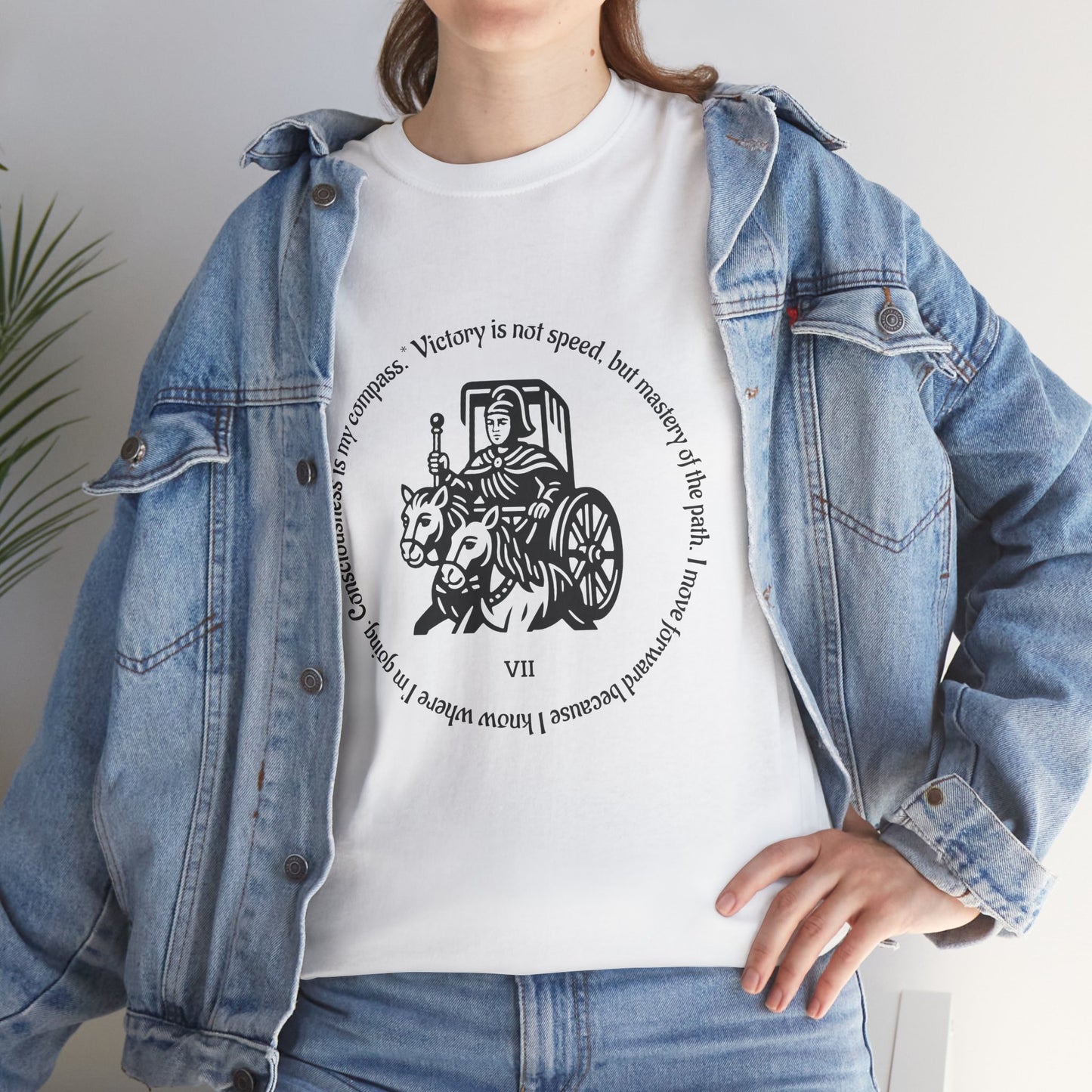 The Chariot - ArcanaPop T-Shirt – Where Tarot Magic Meets Pop Art