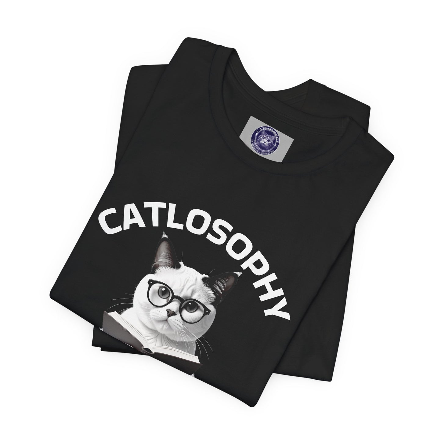Catlosophy Unisex Jersey Short Sleeve Tee – "Resting isn't Lazy" Design