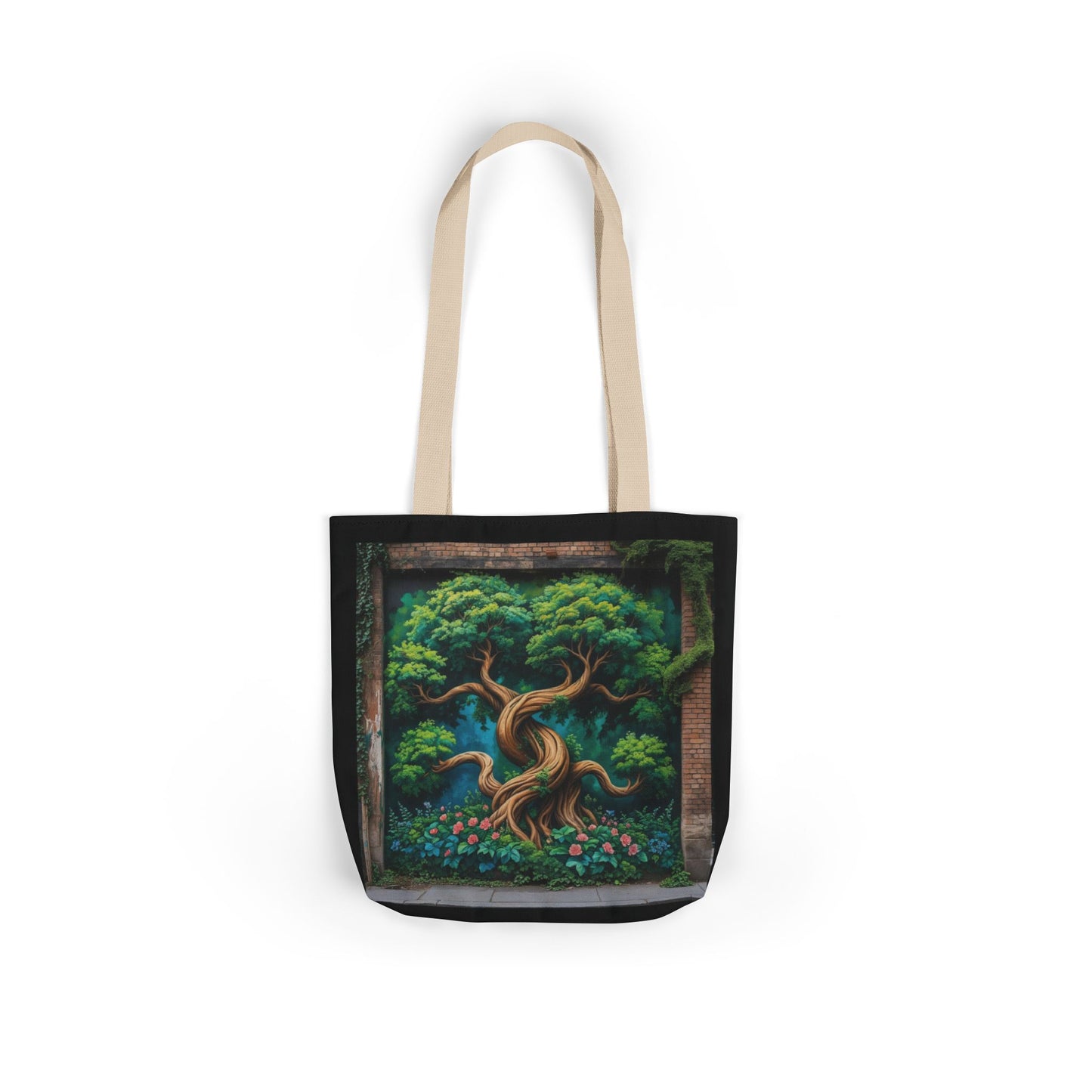 Artistic Surge - Eco-Friendly Canvas Tote Bag - TREE