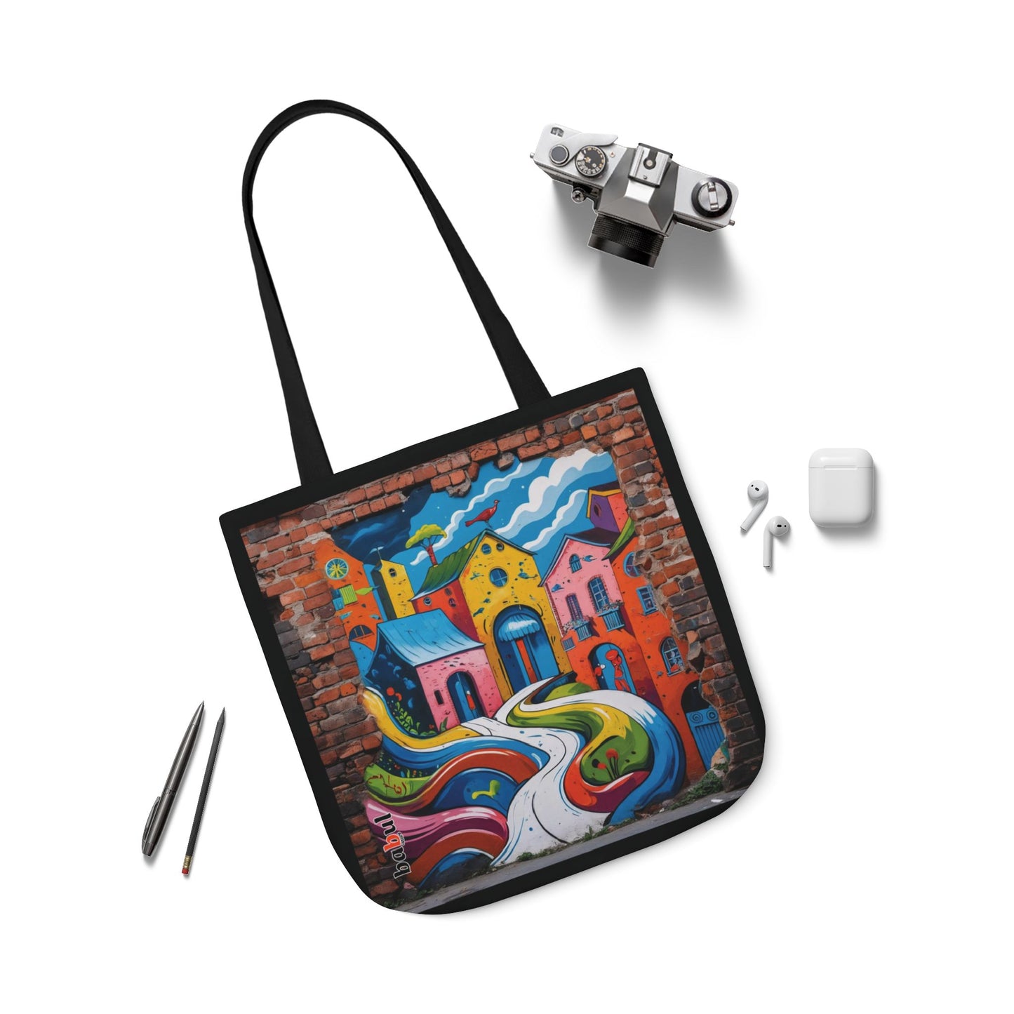 Artistic Surge - Eco-Friendly Canvas Tote Bag - HOUSES
