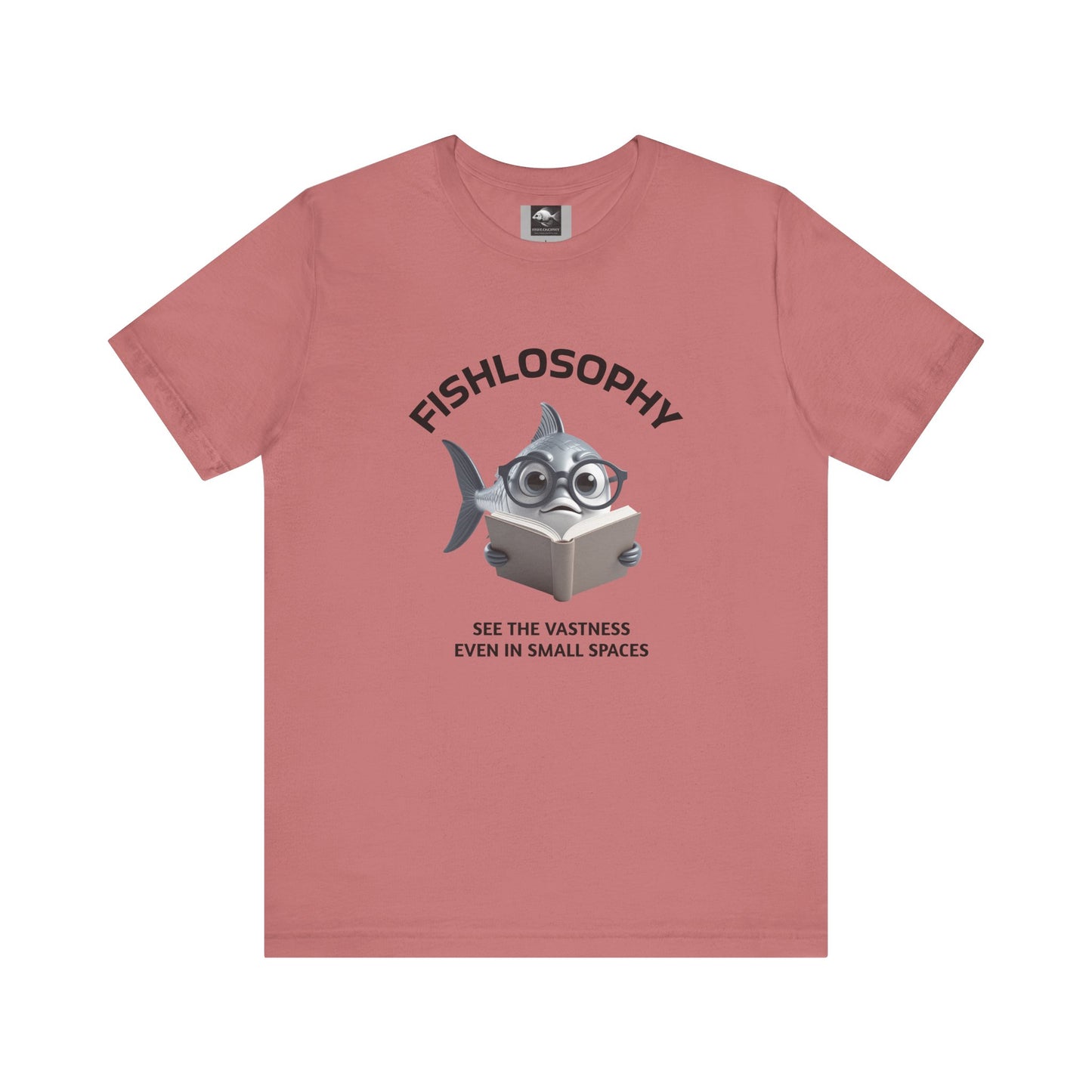 Fishlosophy Unisex Jersey Short Sleeve Tee – See the vastness even in small spaces