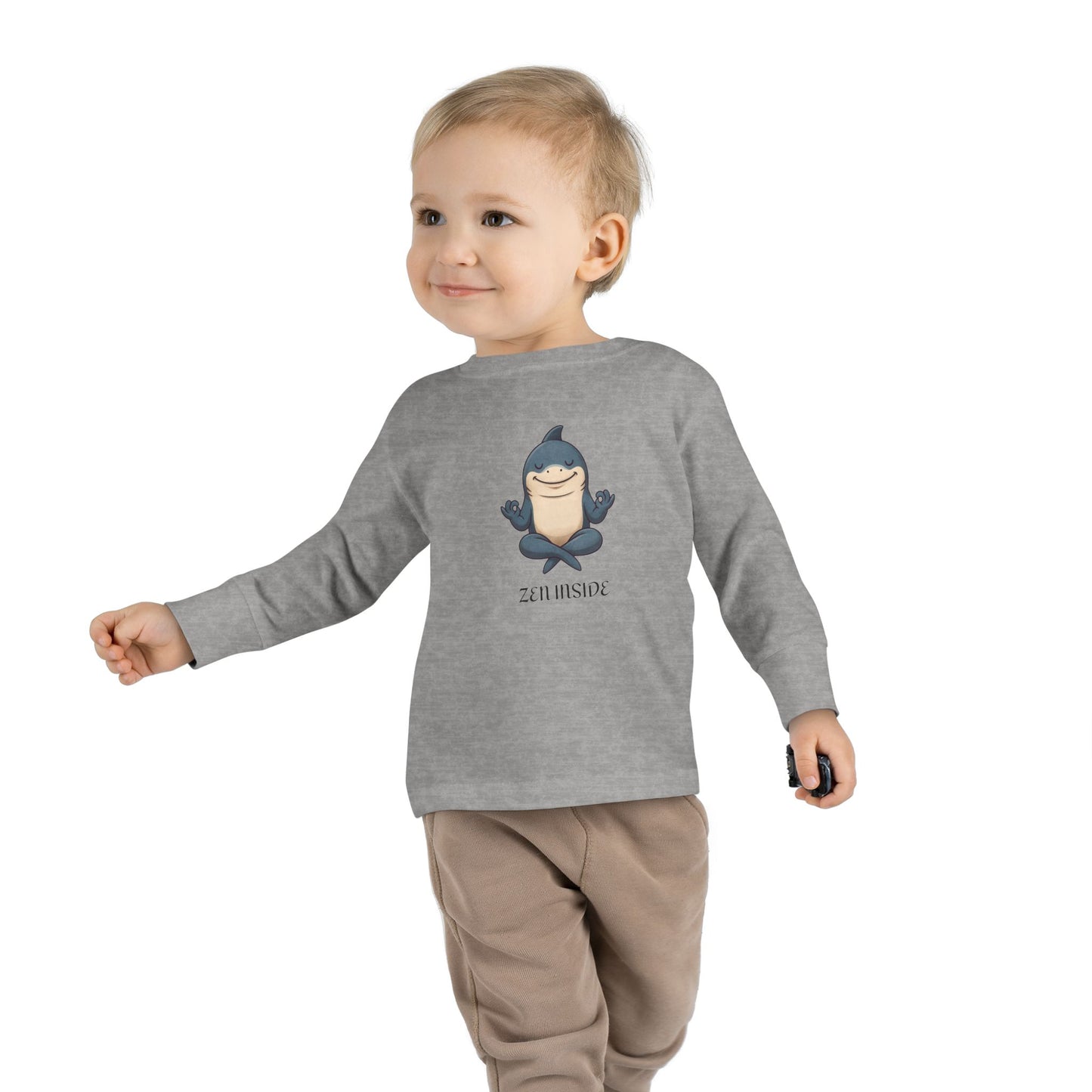 Zen Inside Long Sleeve Tee - SHARK
